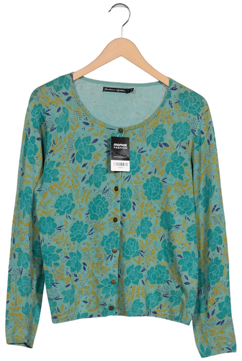 

Gudrun Sjödén Damen Strickjacke, grün, Gr. 38