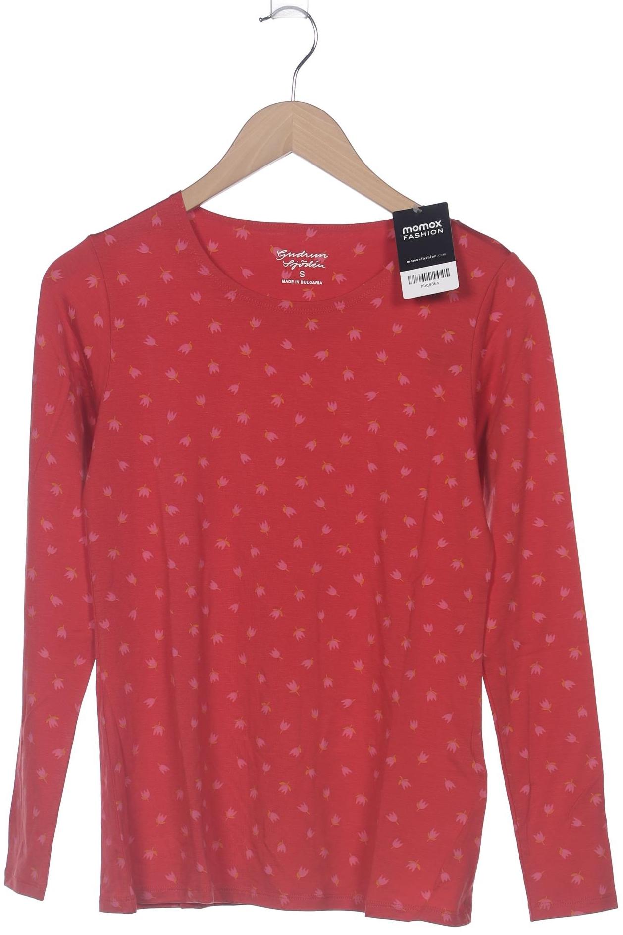 

Gudrun Sjödén Damen Langarmshirt, rot, Gr. 36