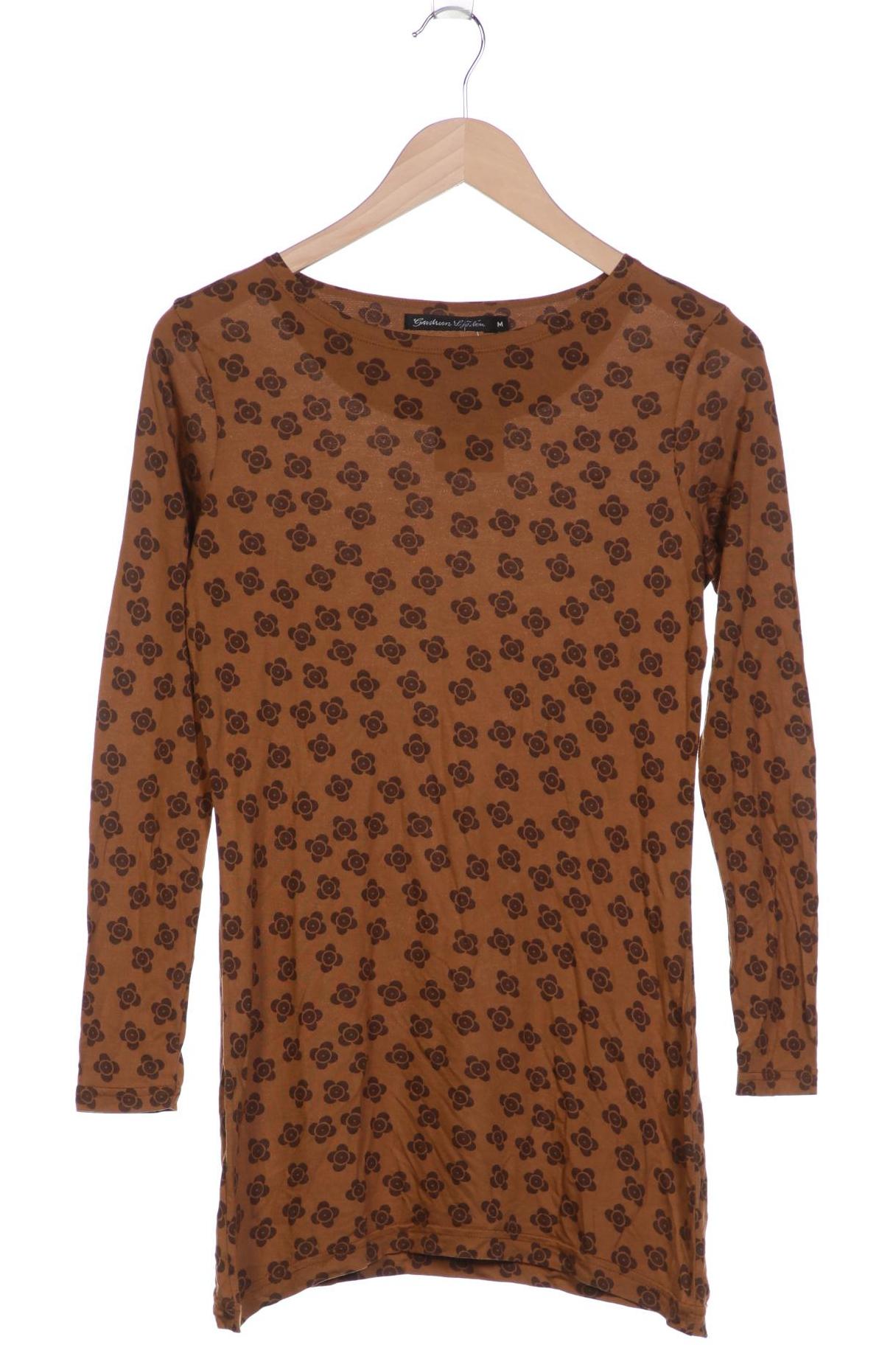 

Gudrun Sjödén Damen Langarmshirt, braun, Gr. 38