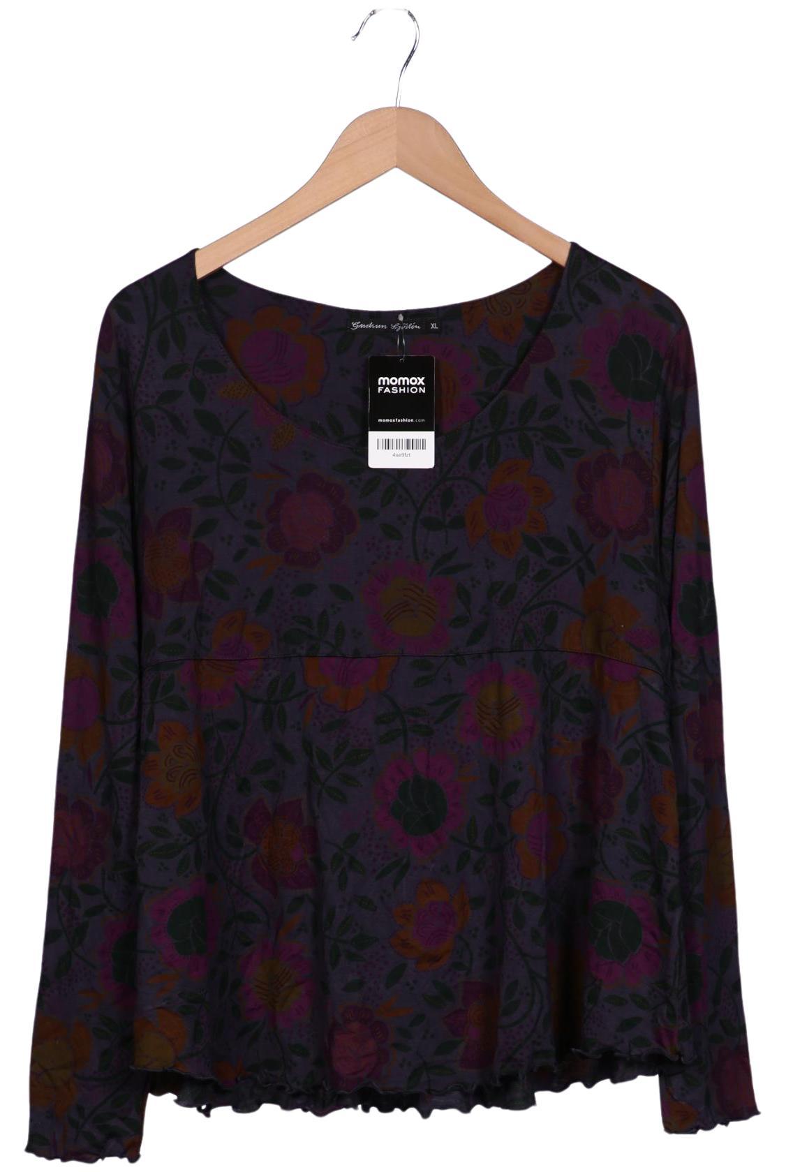 

Gudrun Sjödén Damen Langarmshirt, marineblau, Gr. 44
