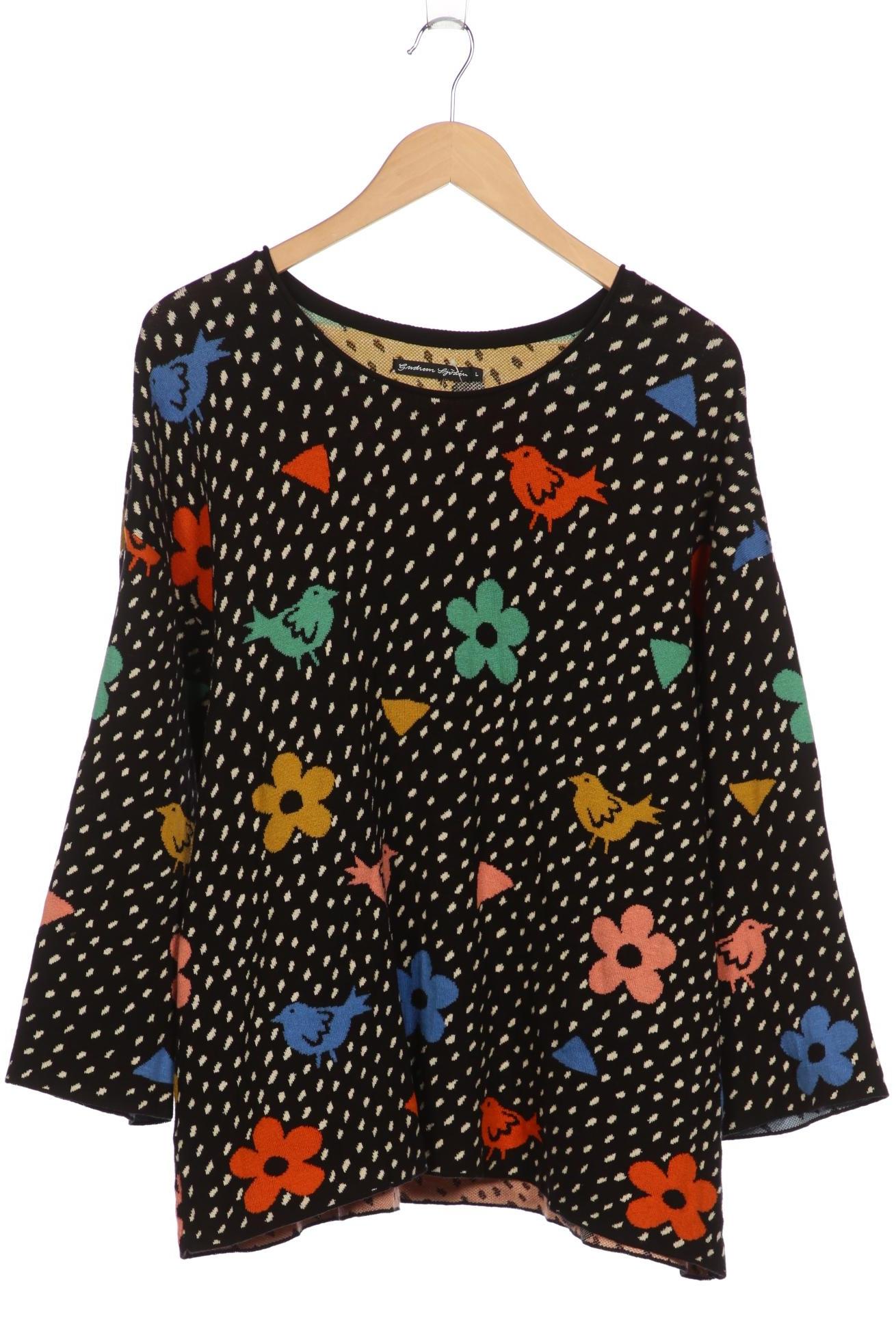 

Gudrun Sjödén Damen Pullover, schwarz, Gr. 42