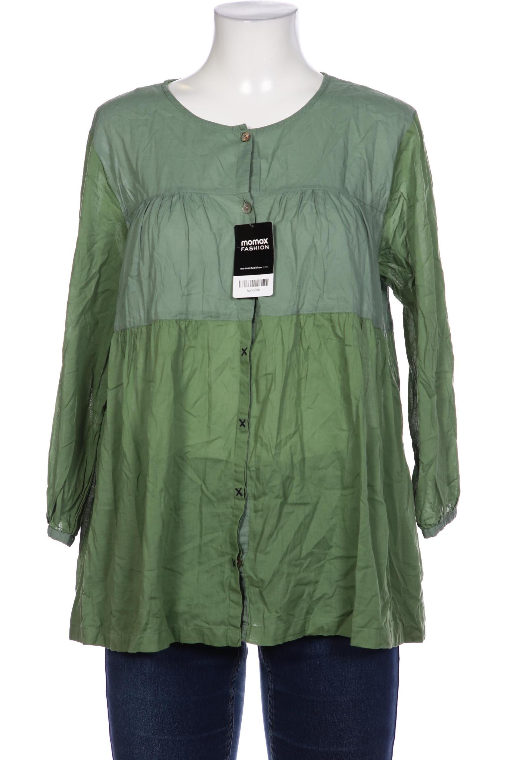 

Gudrun Sjödén Damen Bluse, grün, Gr. 38