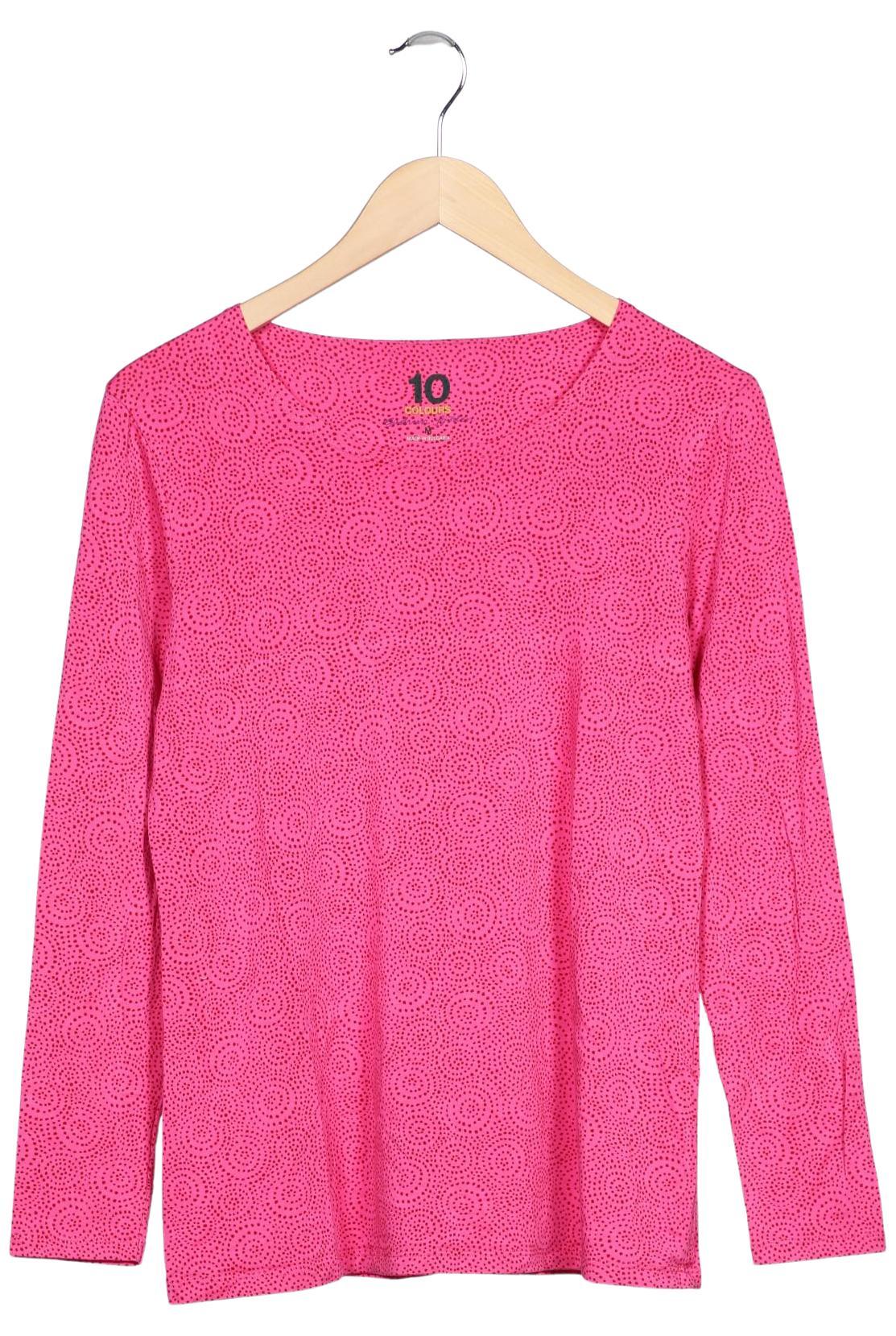 

Gudrun Sjödén Damen Langarmshirt, pink, Gr. 38
