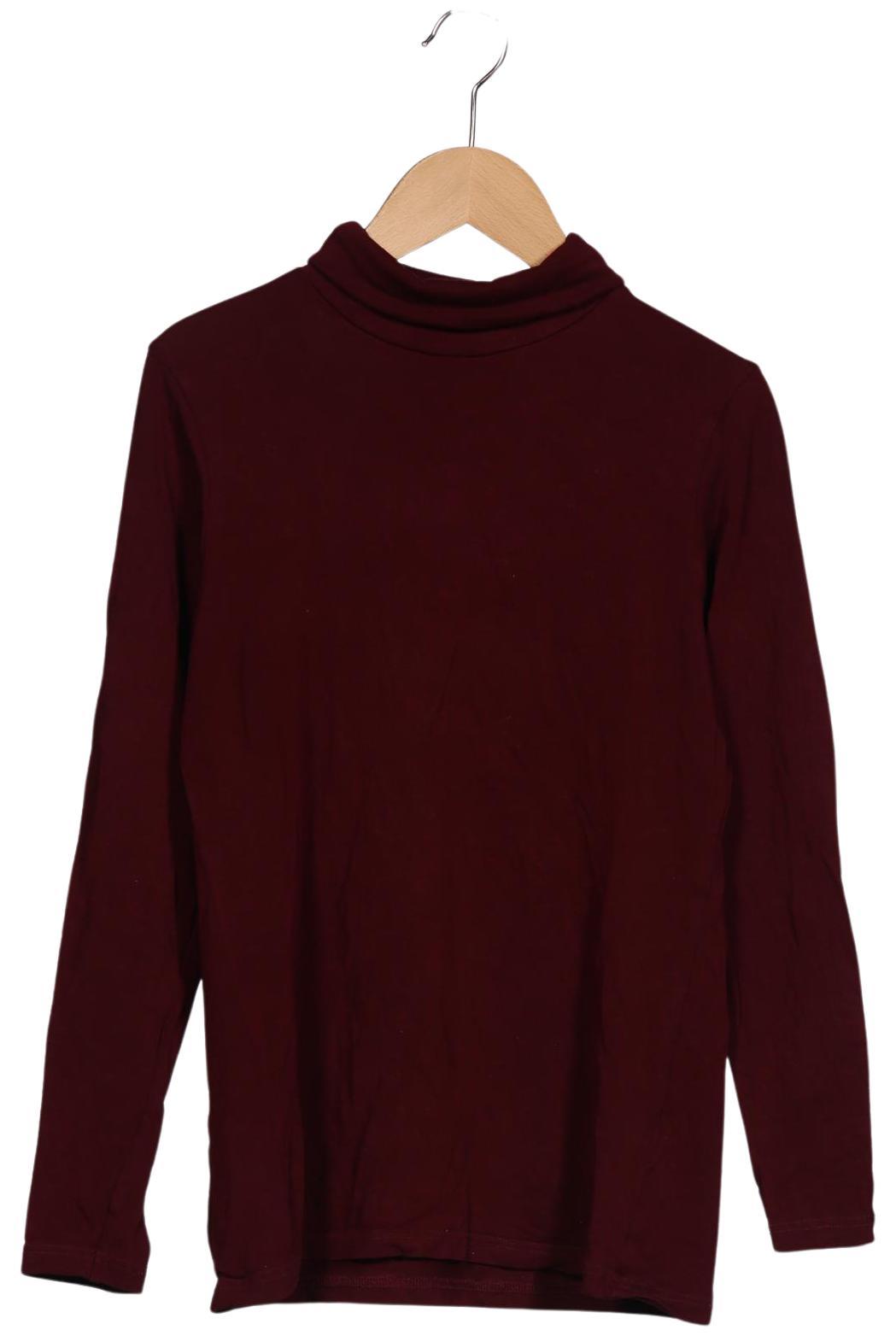 

Gudrun Sjödén Damen Langarmshirt, bordeaux, Gr. 36
