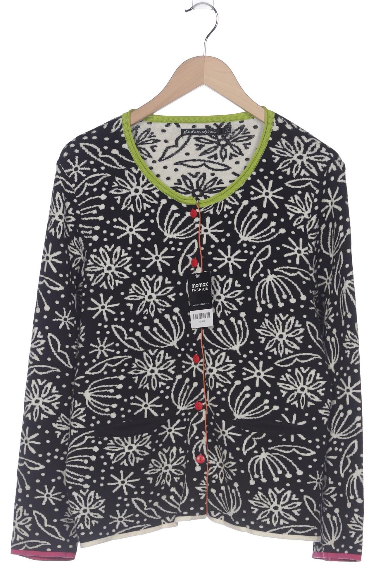 

Gudrun Sjödén Damen Strickjacke, schwarz, Gr. 42