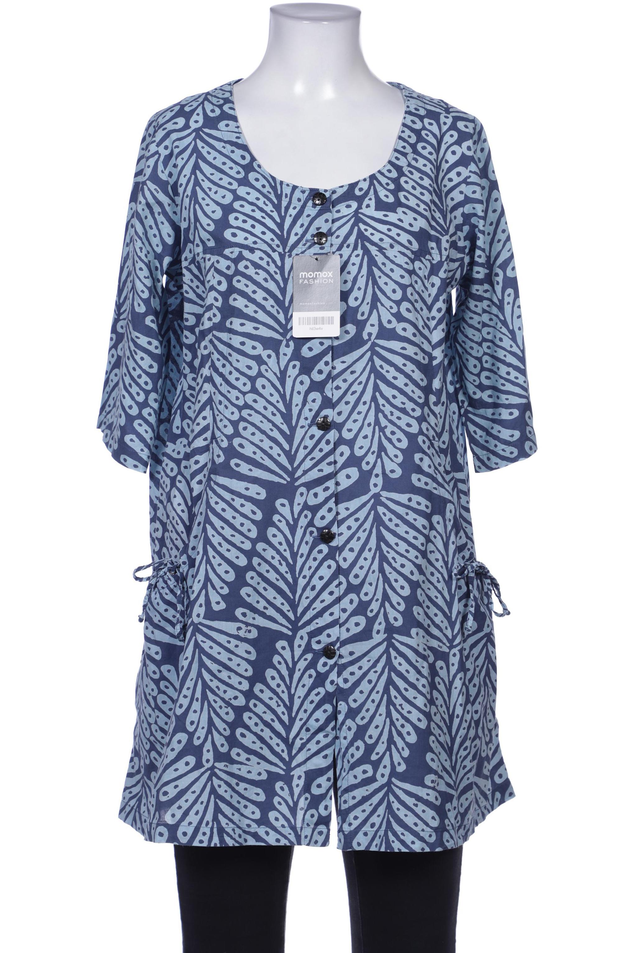 

Gudrun Sjödén Damen Bluse, blau, Gr. 36