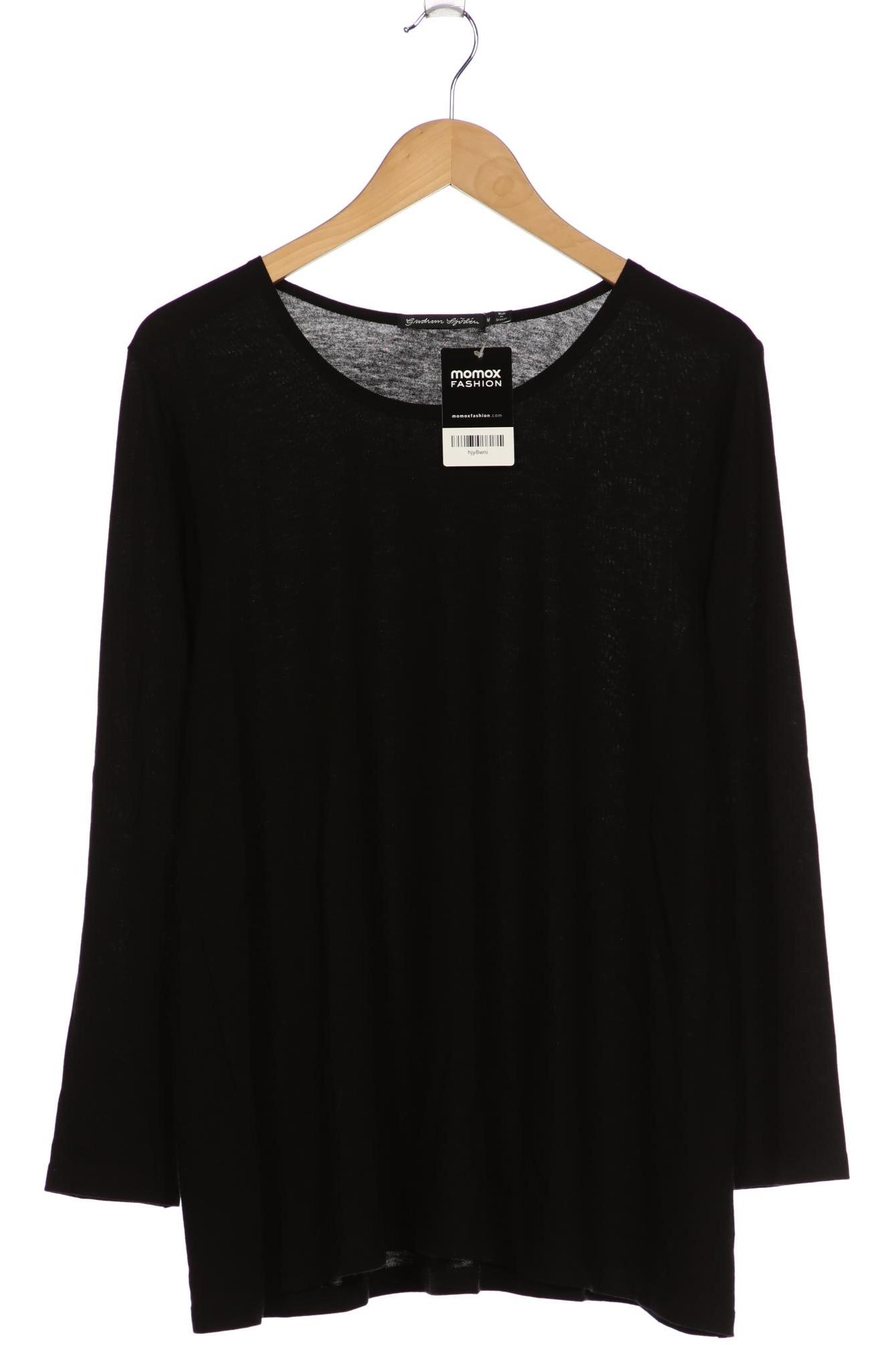 

Gudrun Sjödén Damen Langarmshirt, schwarz, Gr. 38