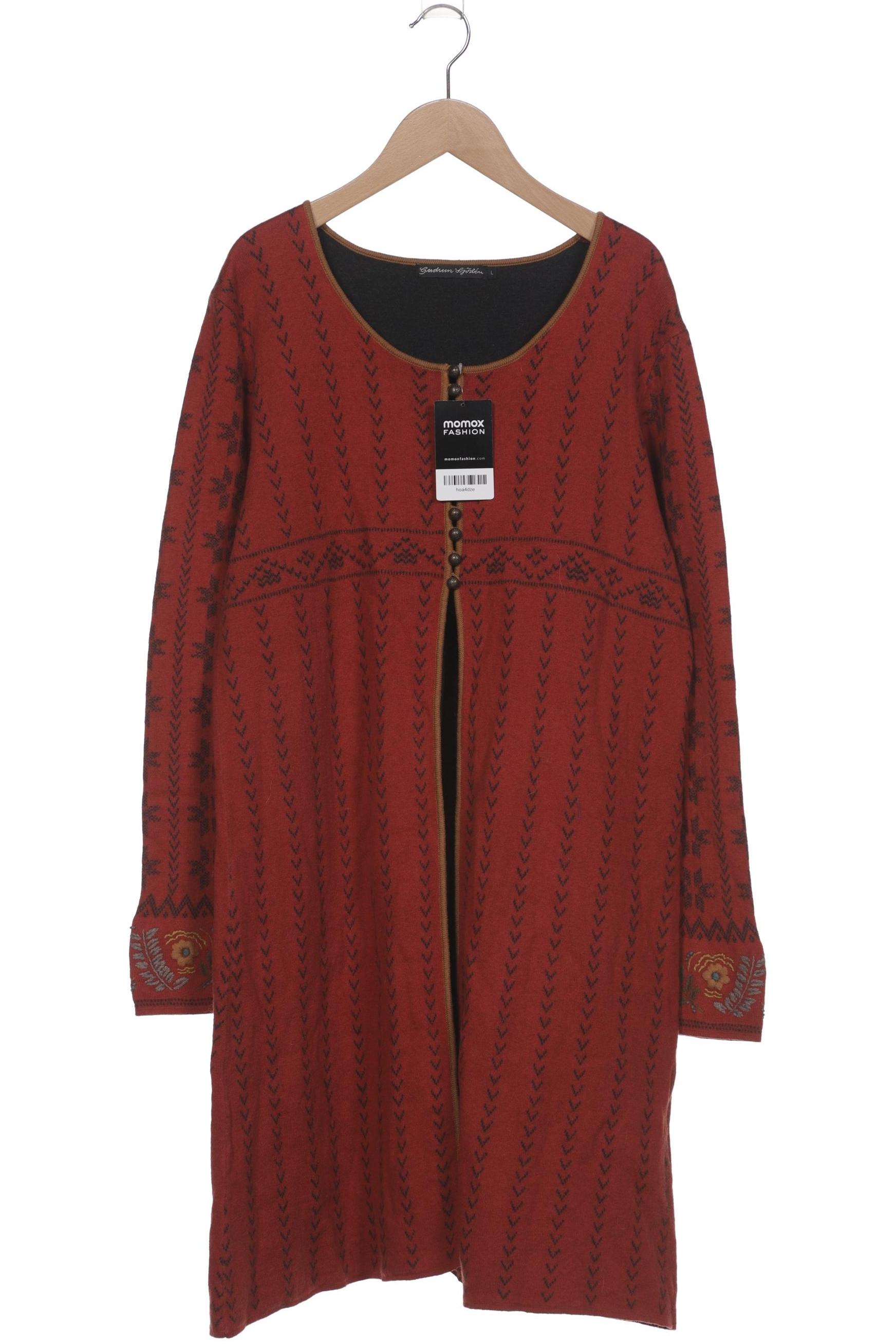 

Gudrun Sjödén Damen Strickjacke, rot, Gr. 42