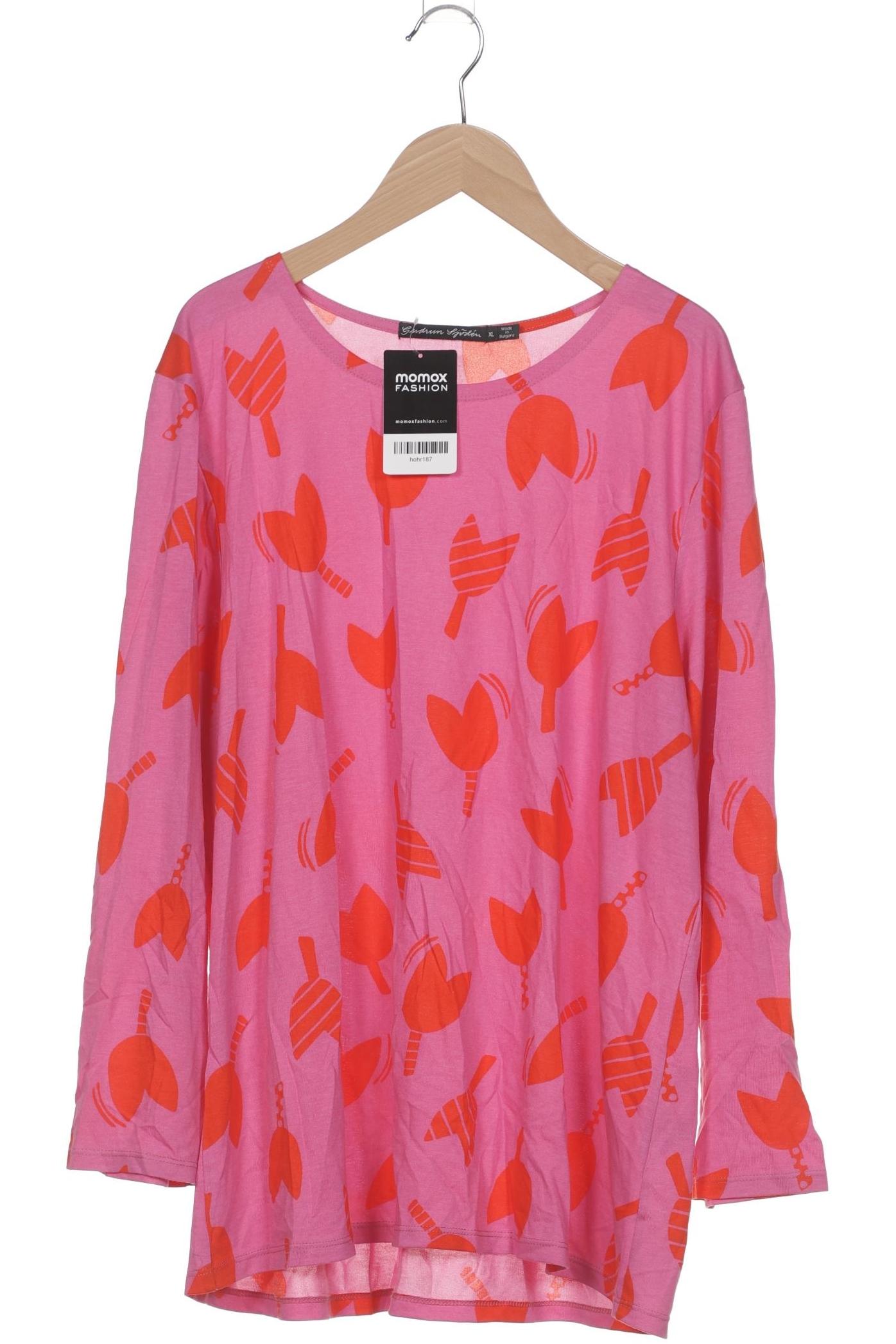 

Gudrun Sjödén Damen Langarmshirt, pink, Gr. 44
