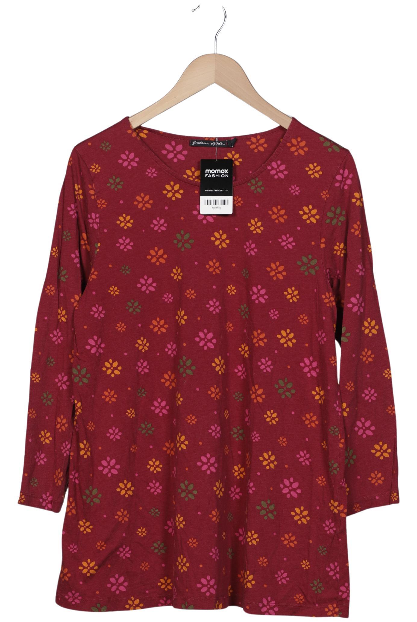 

Gudrun Sjödén Damen Langarmshirt, bordeaux, Gr. 42
