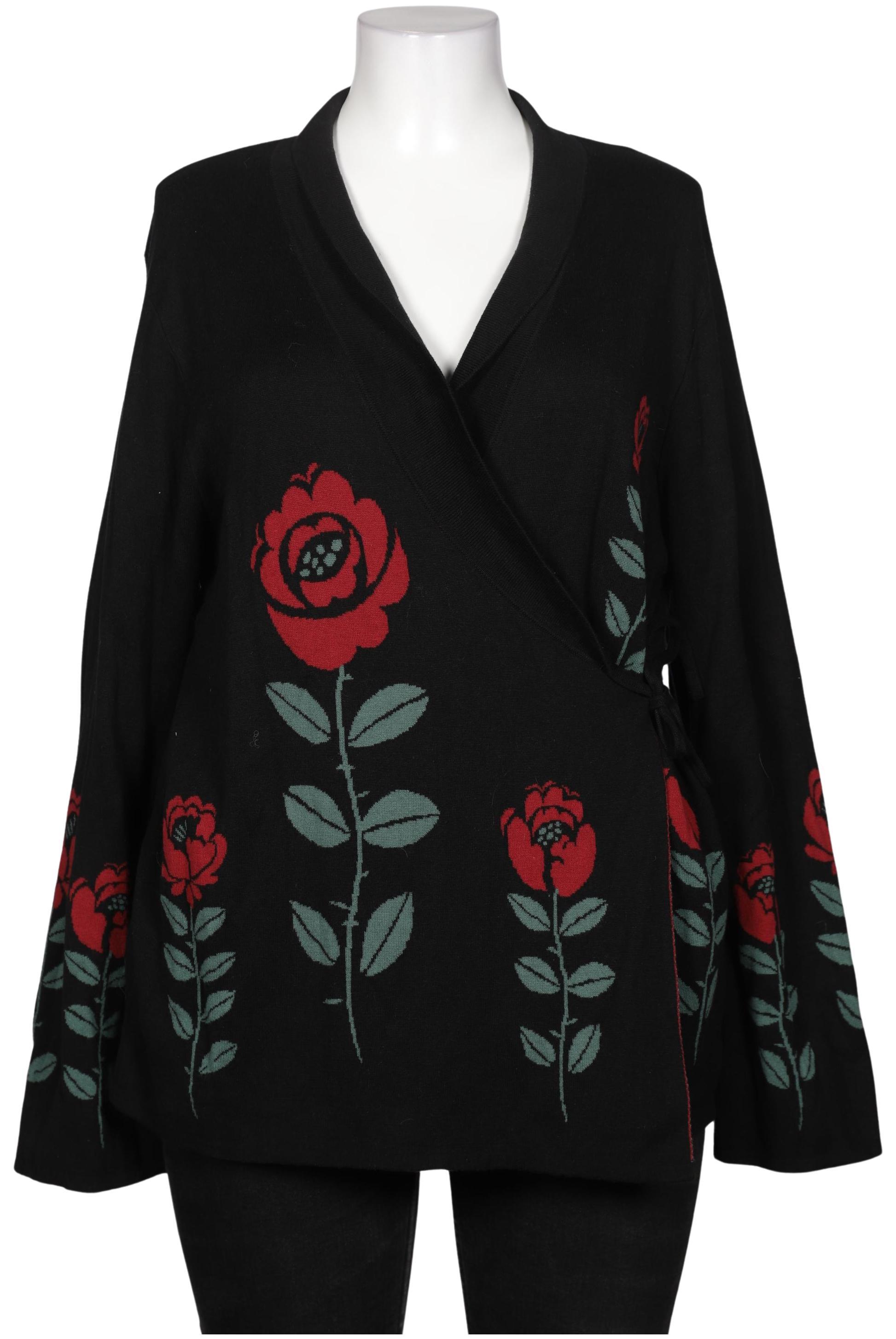 

Gudrun Sjödén Damen Strickjacke, schwarz, Gr. 44