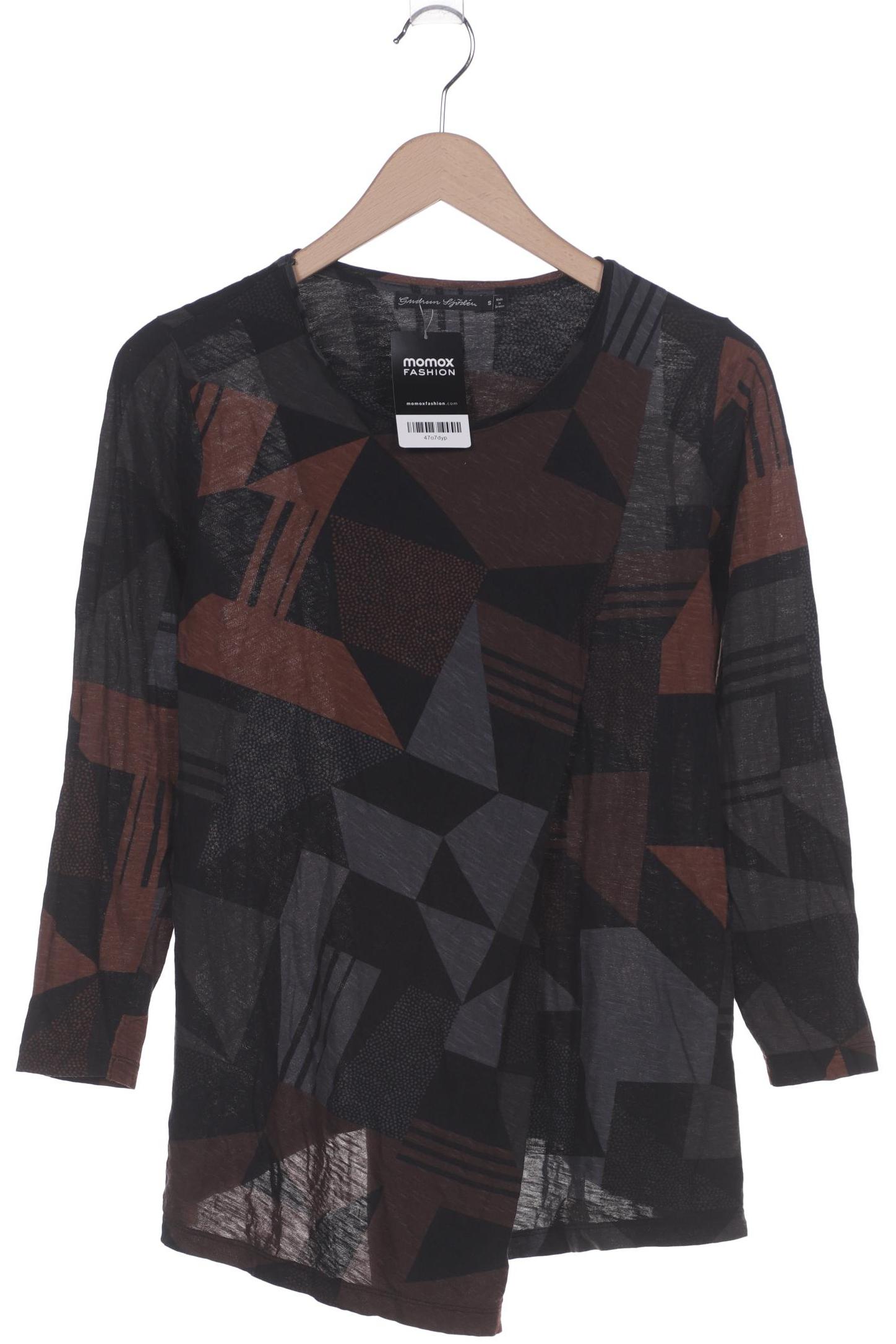 

Gudrun Sjödén Damen Langarmshirt, schwarz, Gr. 36