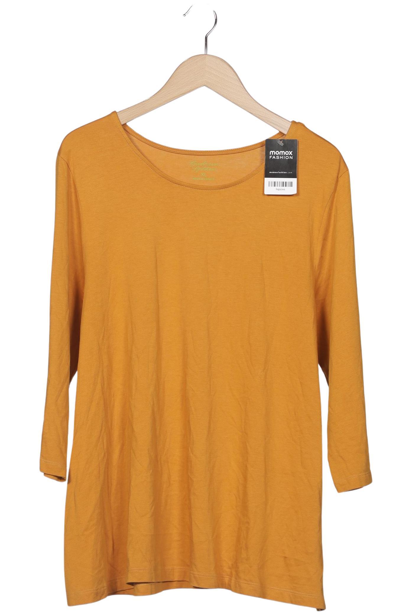 

Gudrun Sjödén Damen Langarmshirt, orange, Gr. 44