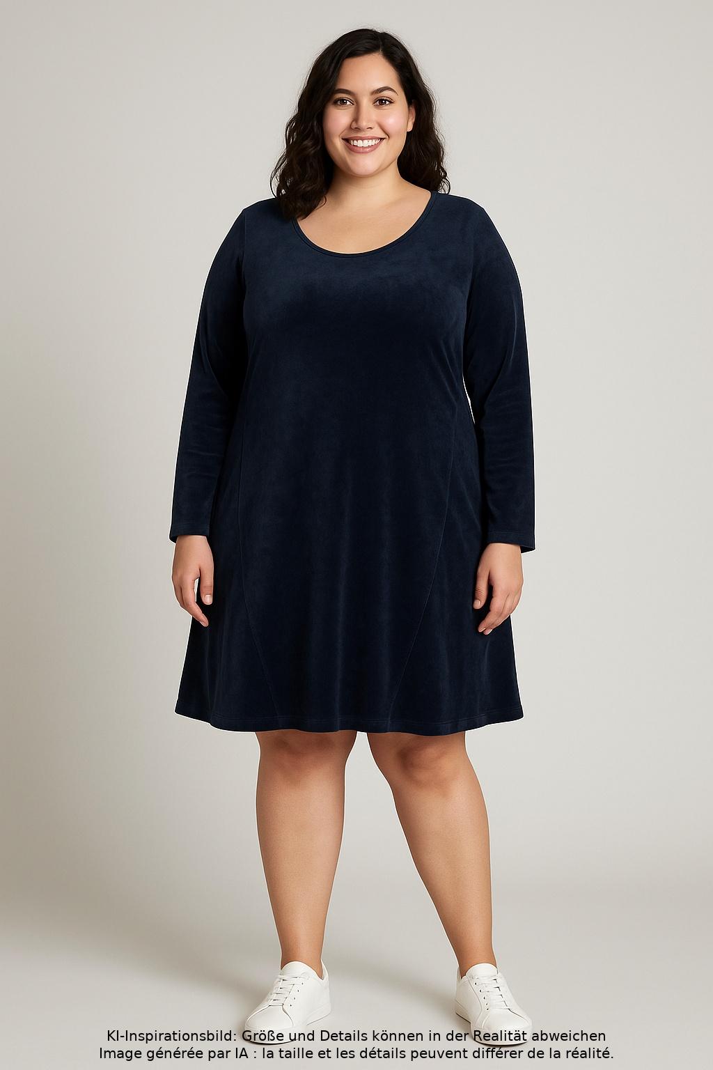 

Gudrun Sjödén Damen Kleid, marineblau, Gr. 36