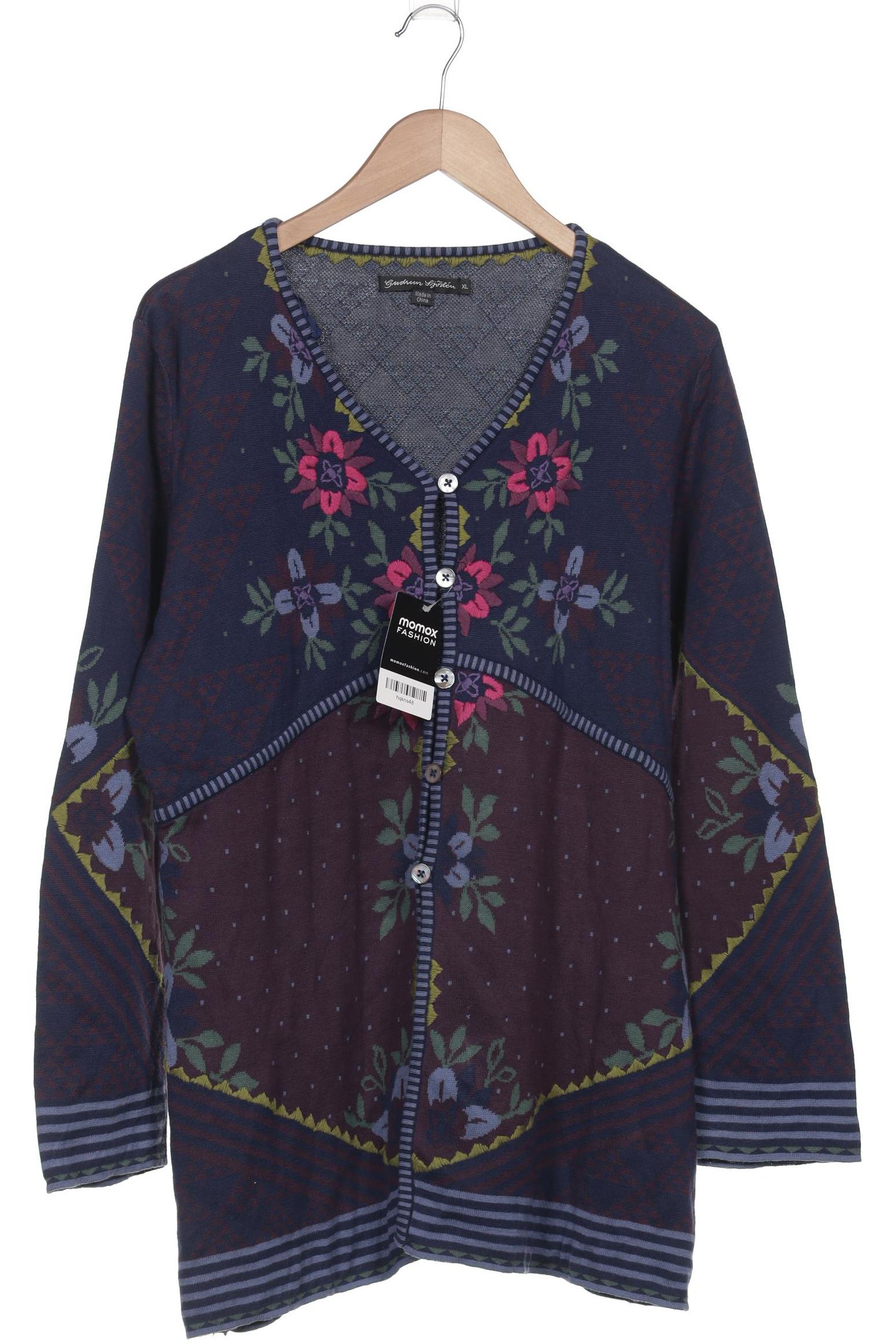 

Gudrun Sjödén Damen Strickjacke, marineblau, Gr. 44