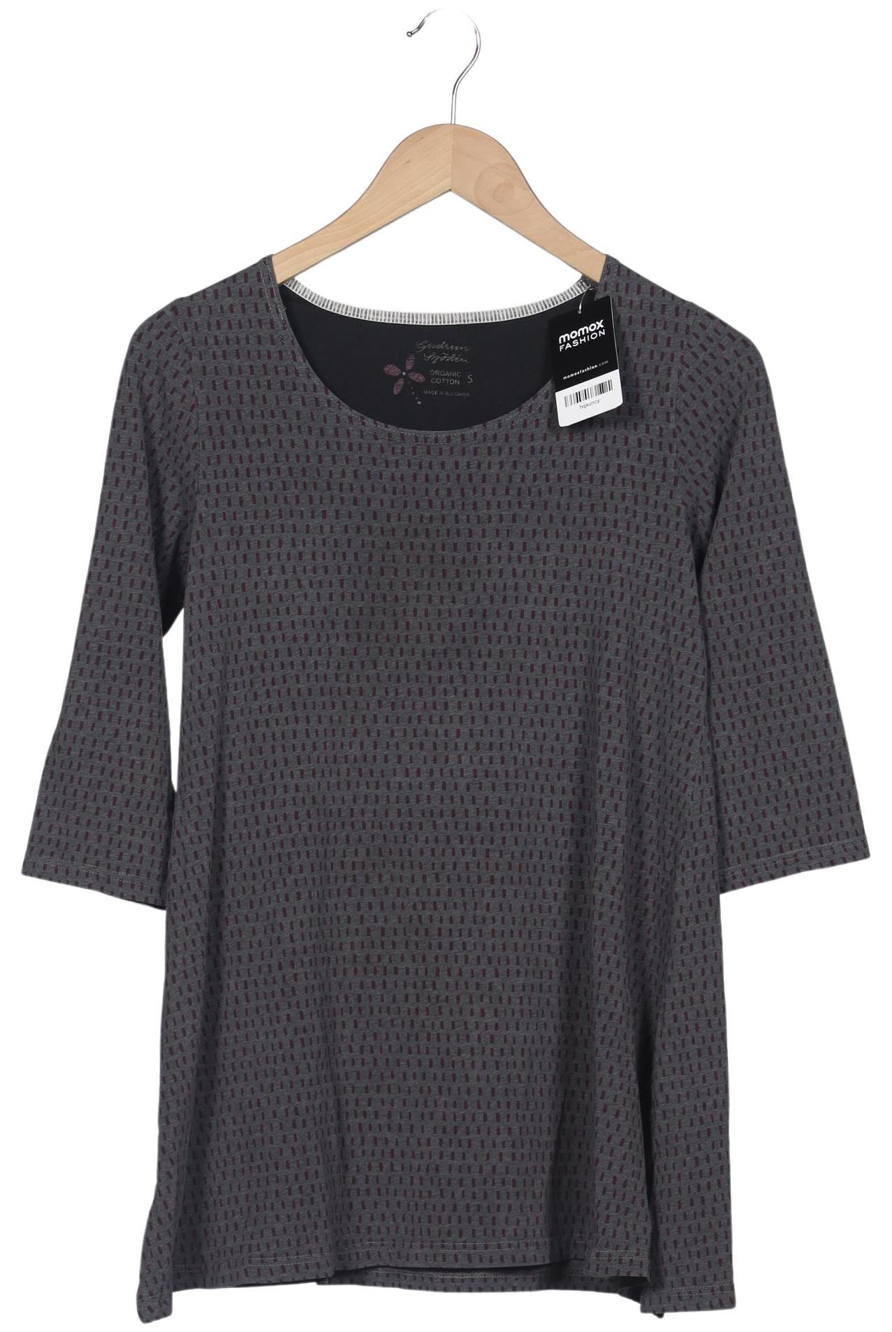 

Gudrun Sjödén Damen Langarmshirt, grau, Gr. 36