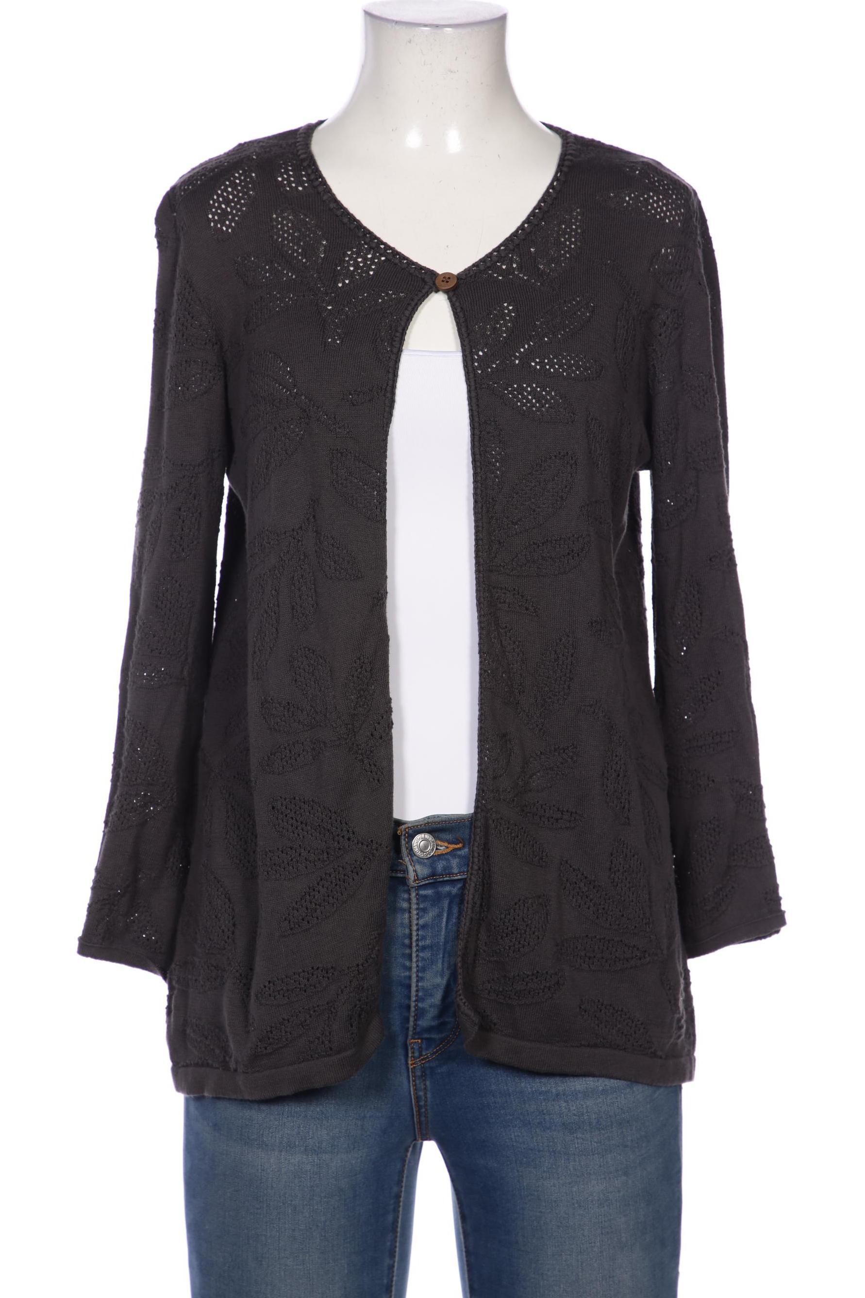 

Gudrun Sjödén Damen Strickjacke, grau, Gr. 36