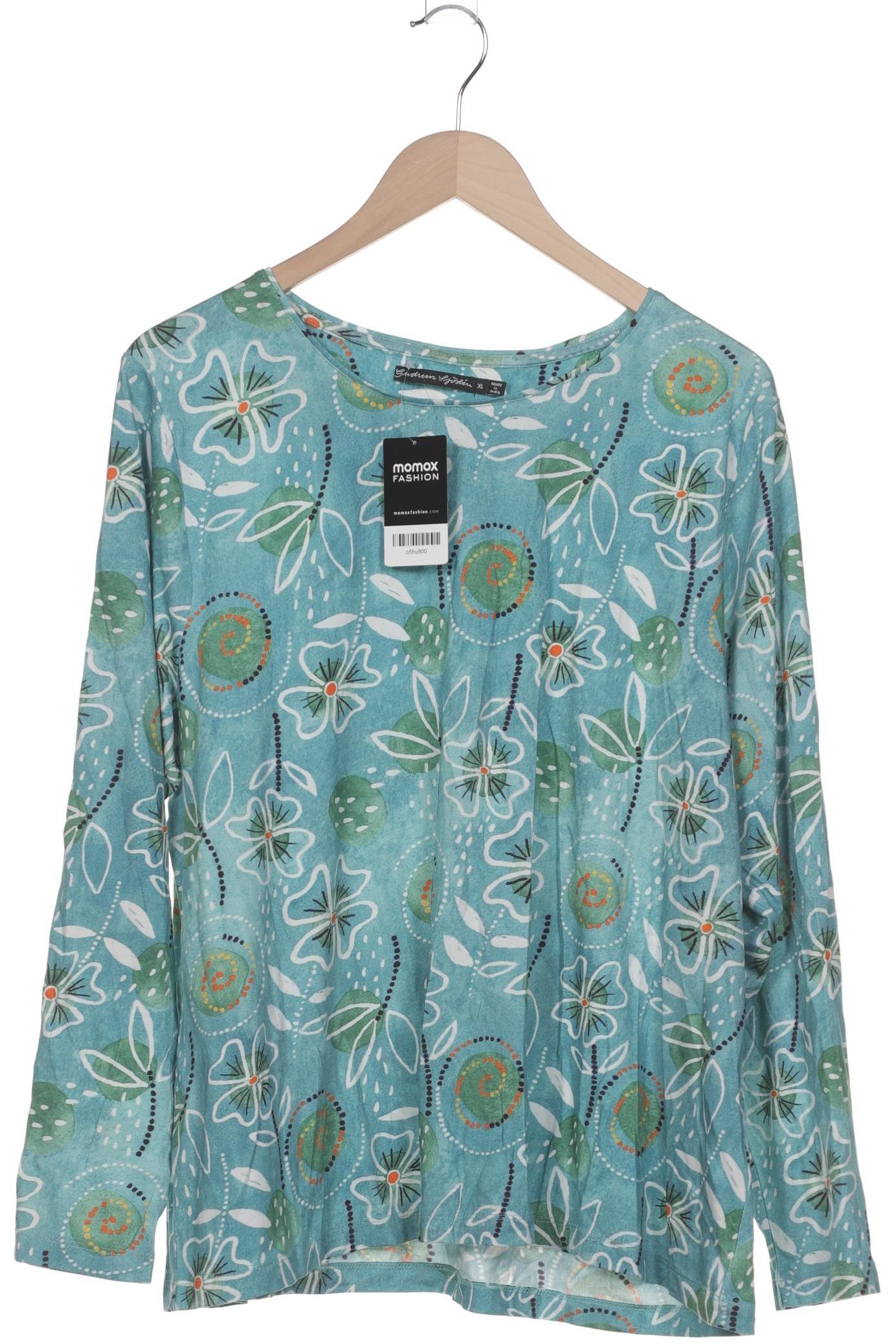 

Gudrun Sjödén Damen Langarmshirt, blau, Gr. 44