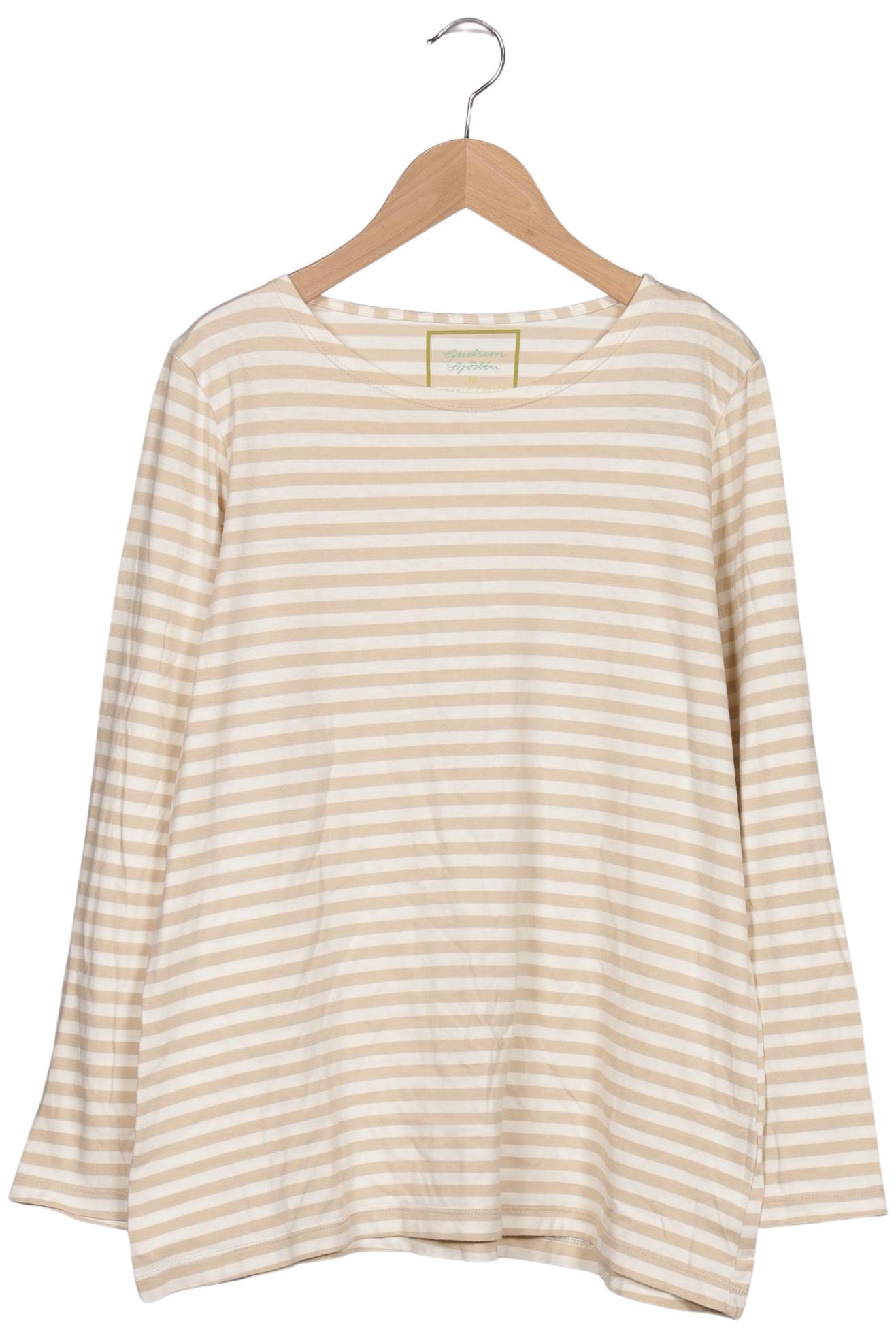 

Gudrun Sjödén Damen Langarmshirt, cremeweiß, Gr. 38