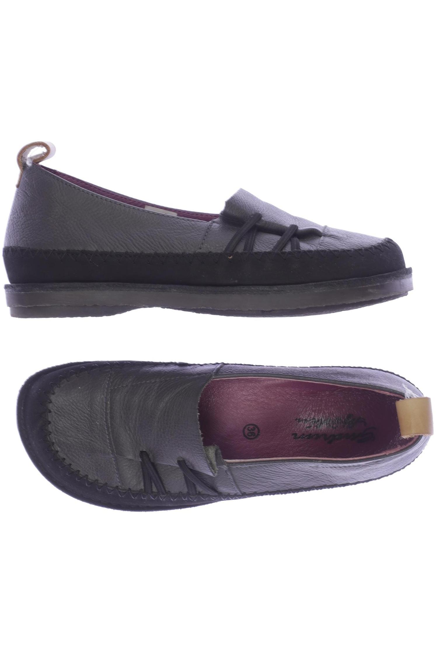 

Gudrun Sjödén Damen Halbschuh, grau, Gr. 36