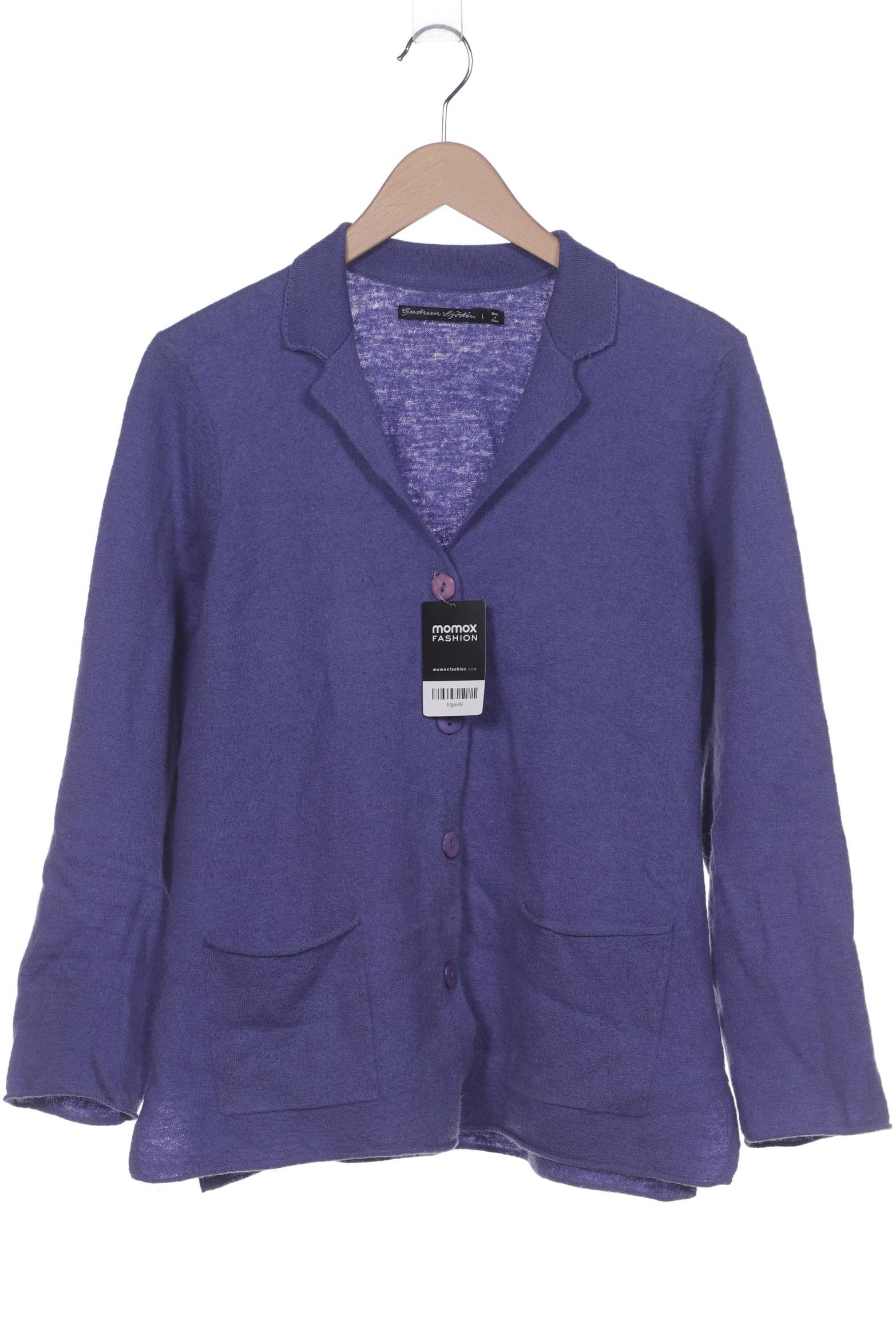 

Gudrun Sjödén Damen Strickjacke, blau, Gr. 42
