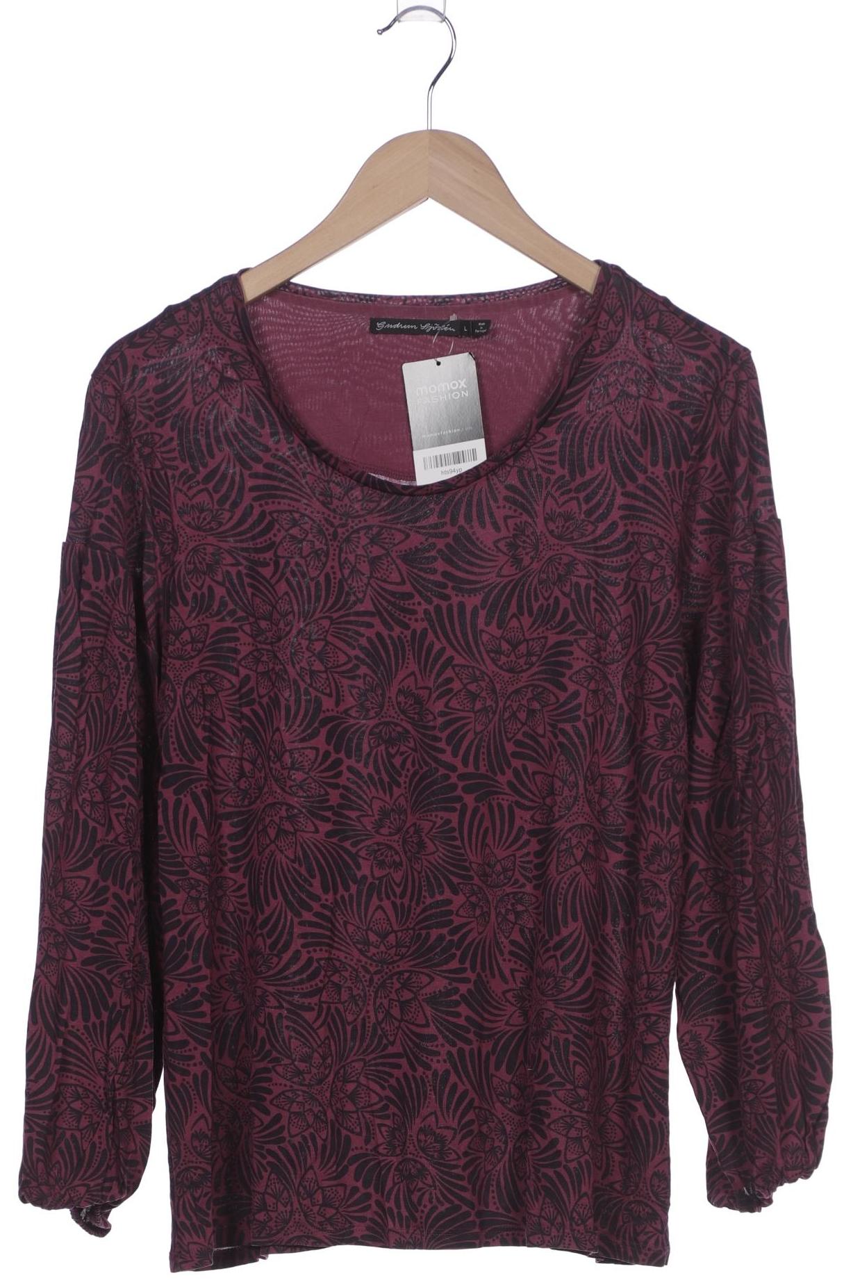 

Gudrun Sjödén Damen Langarmshirt, pink, Gr. 42