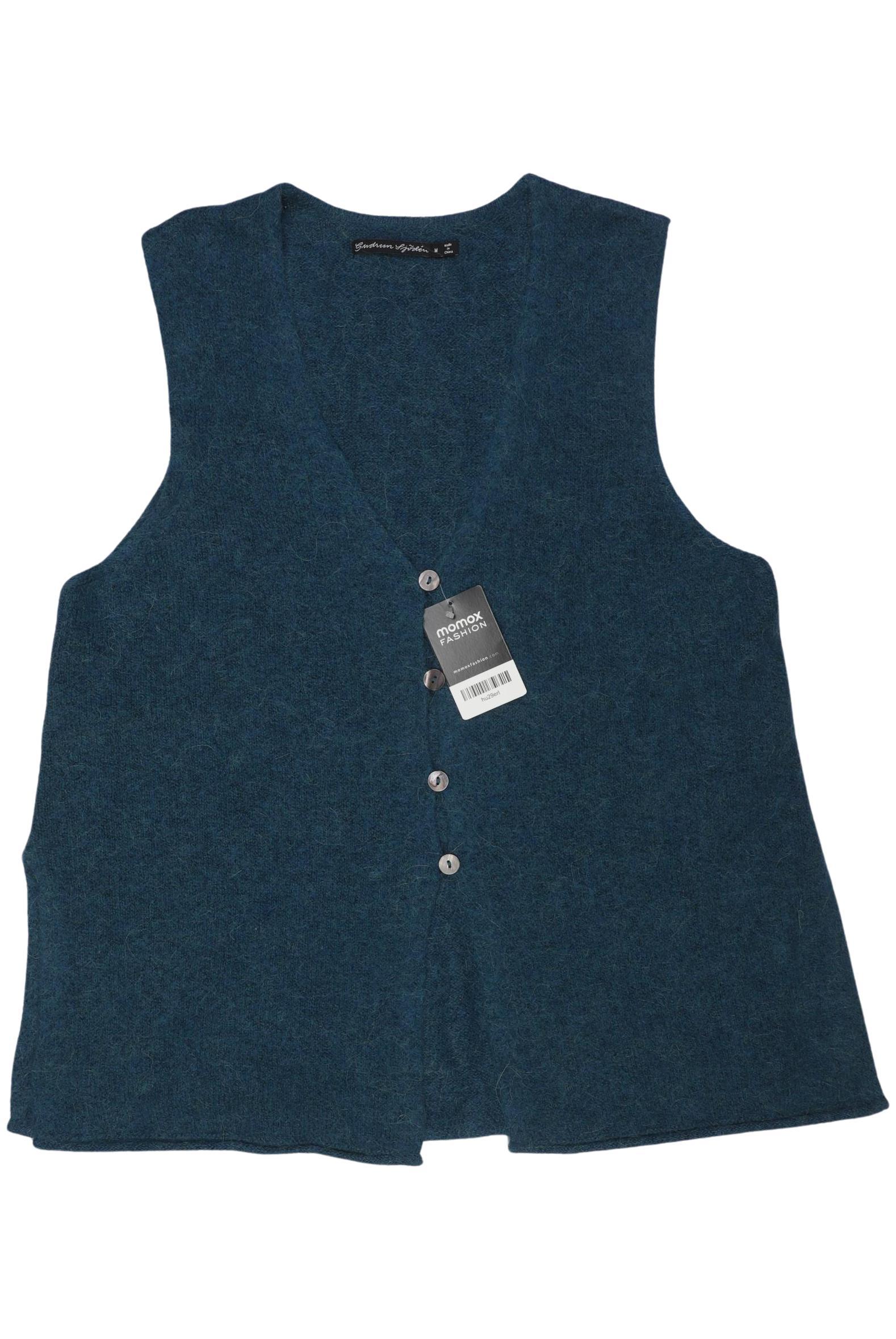 

Gudrun Sjödén Damen Strickjacke, blau, Gr. 38