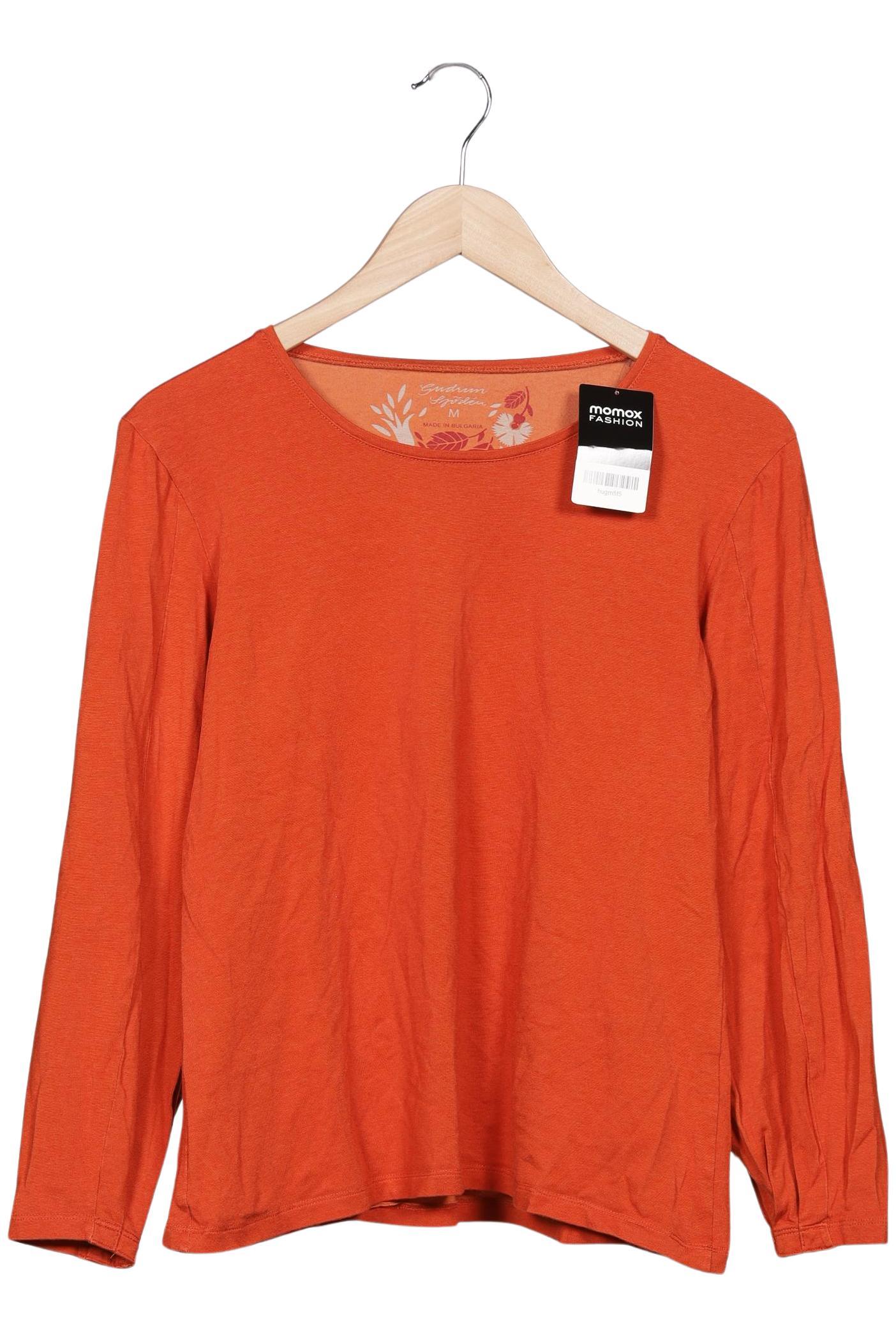 

Gudrun Sjödén Damen Langarmshirt, orange, Gr. 38