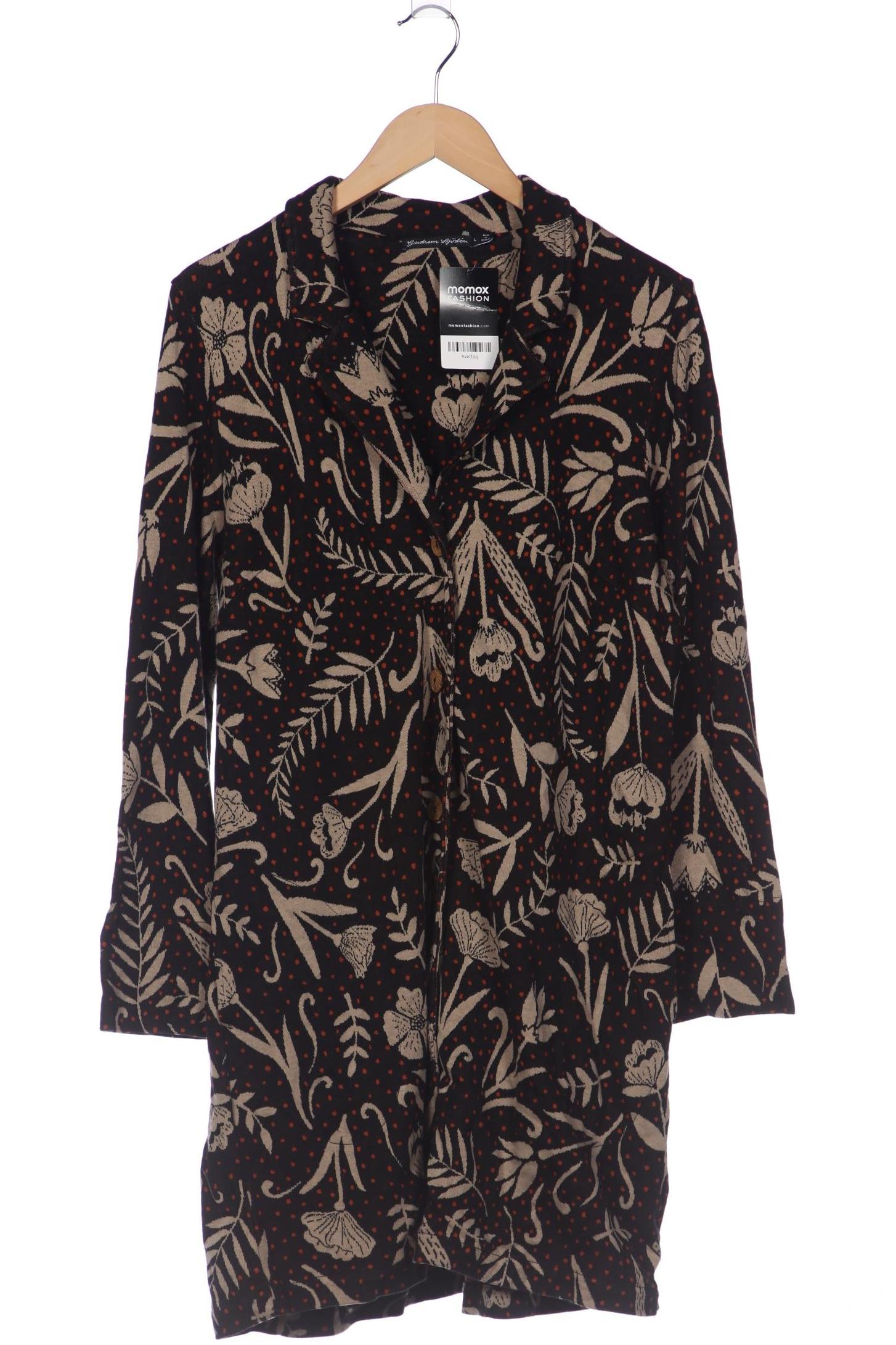 

Gudrun Sjödén Damen Strickjacke, schwarz, Gr. 42