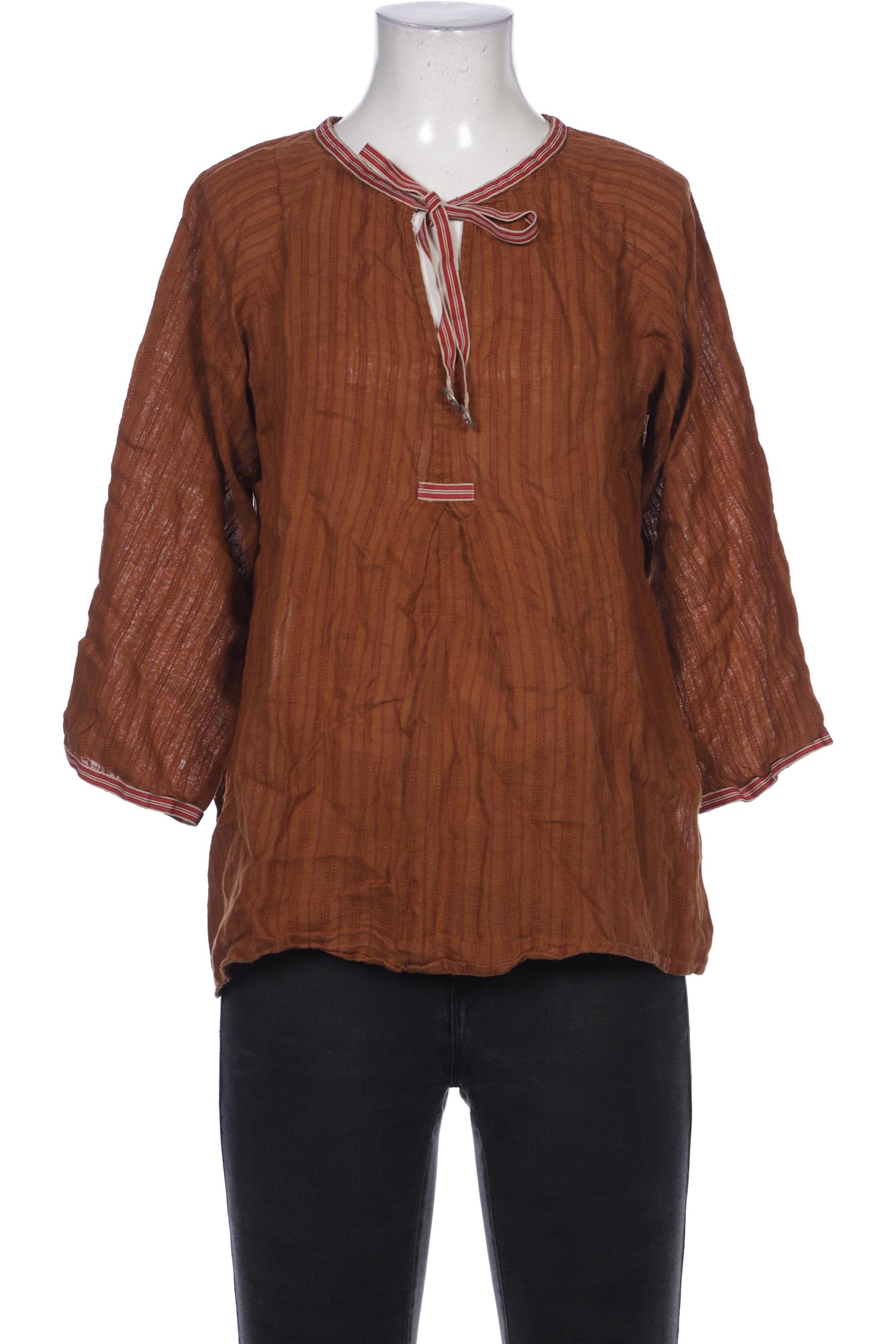 

Gudrun Sjödén Damen Bluse, braun, Gr. 36