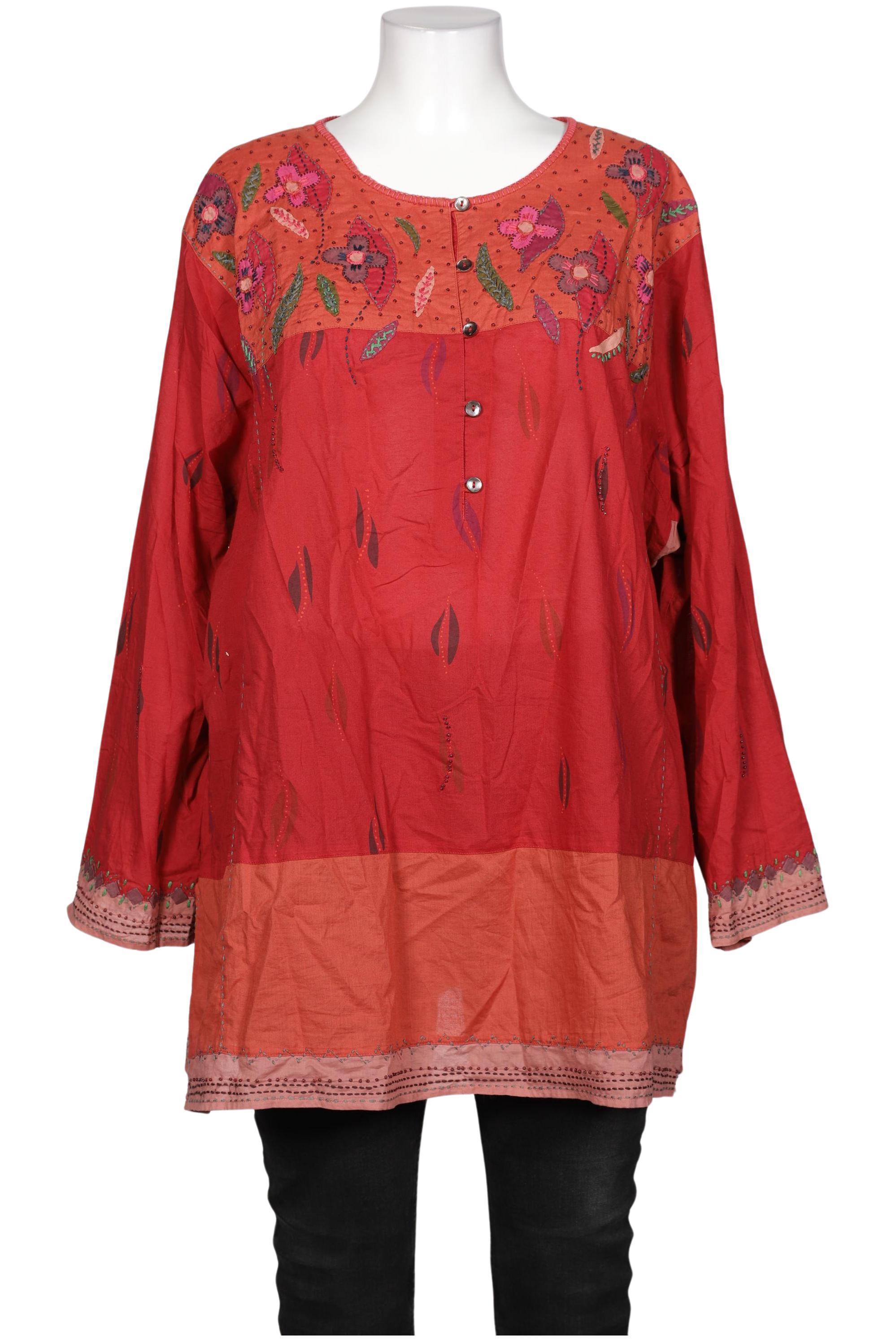 

Gudrun Sjödén Damen Bluse, rot, Gr. 46