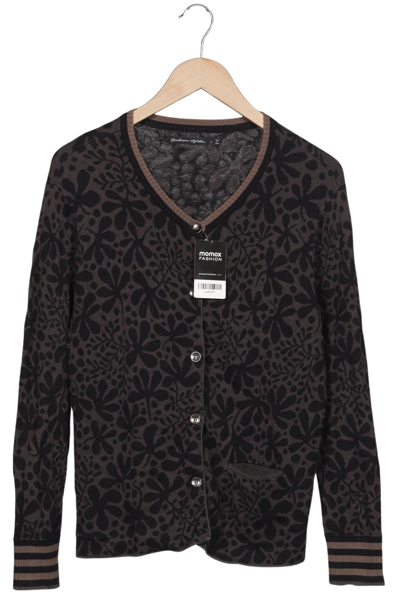 

Gudrun Sjödén Damen Strickjacke, grau, Gr. 42