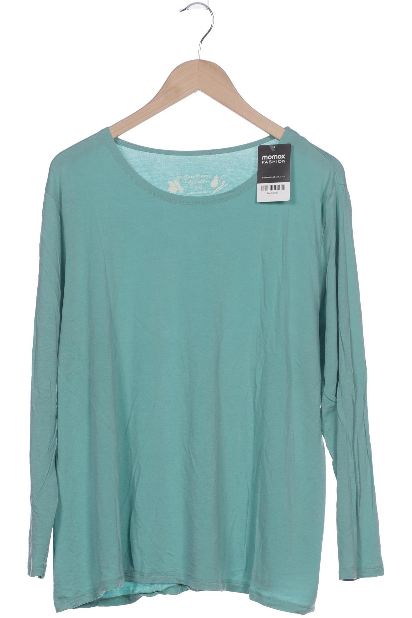 

Gudrun Sjödén Damen Langarmshirt, grün, Gr. 46
