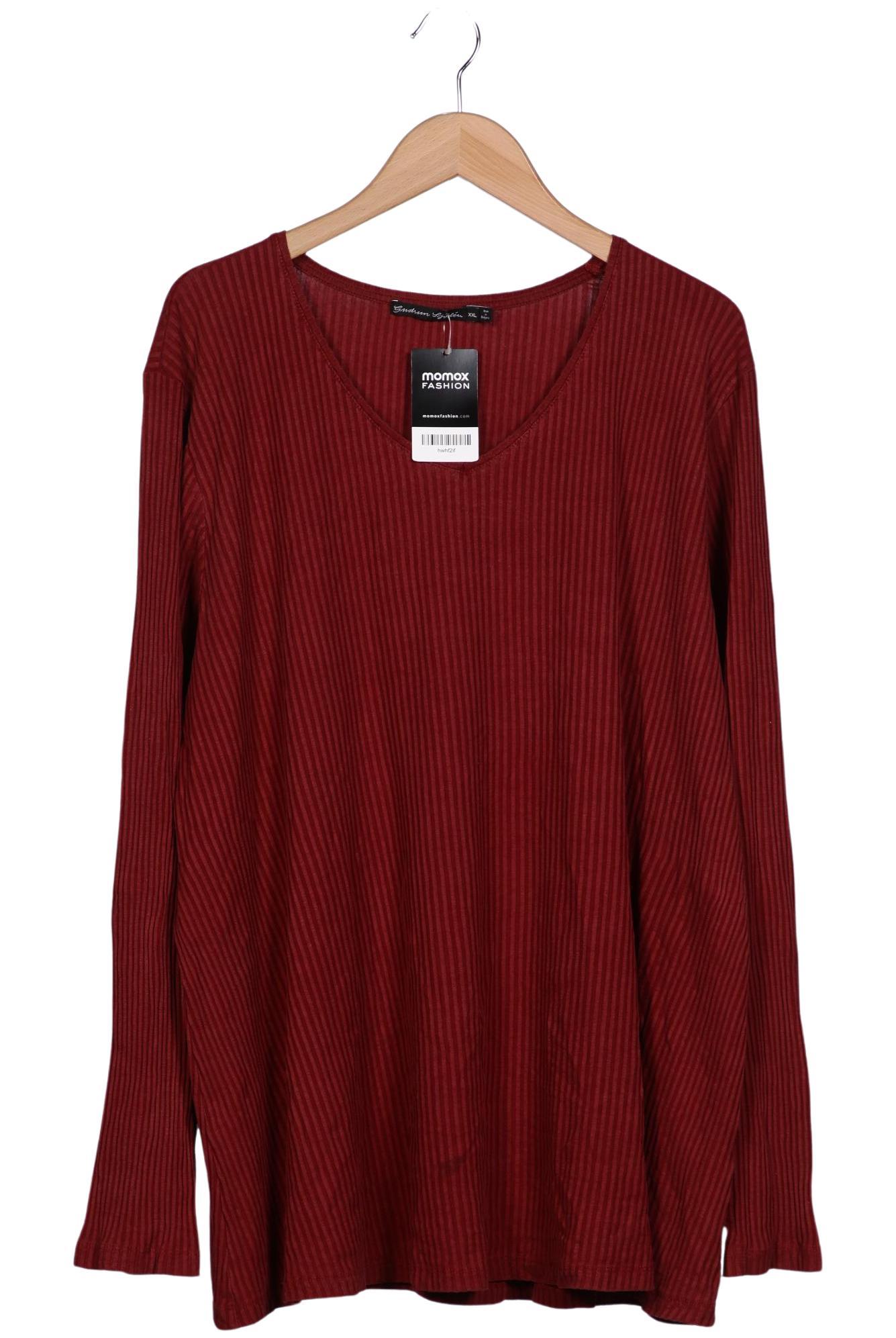 

Gudrun Sjödén Damen Langarmshirt, rot, Gr. 46