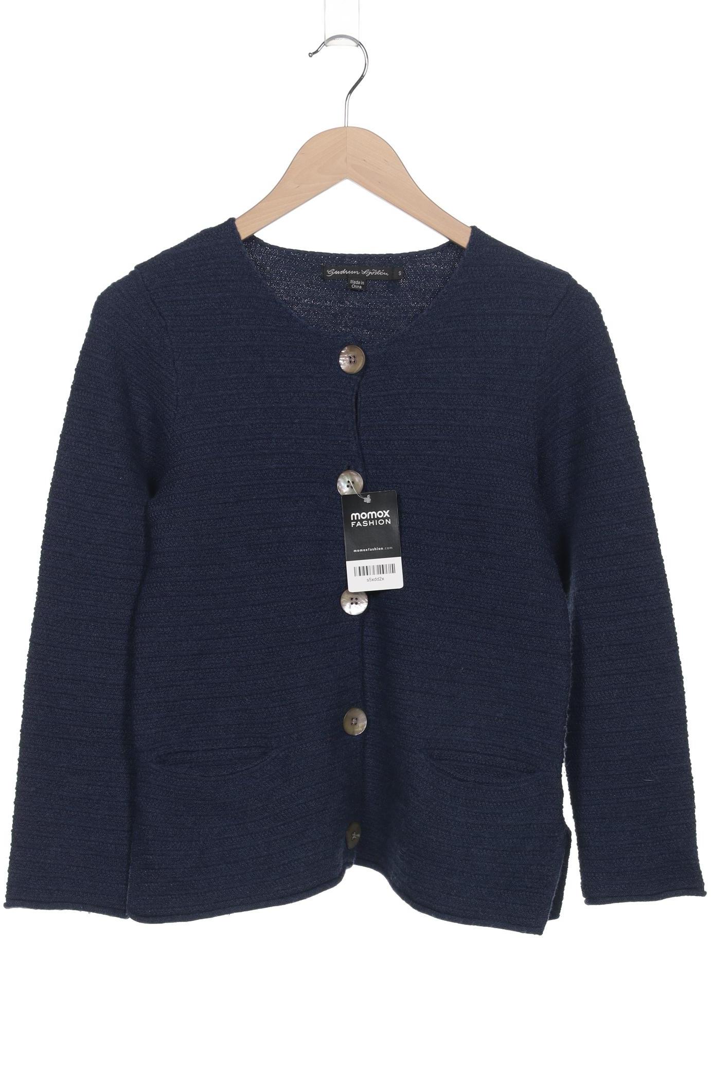 

Gudrun Sjödén Damen Strickjacke, marineblau, Gr. 36