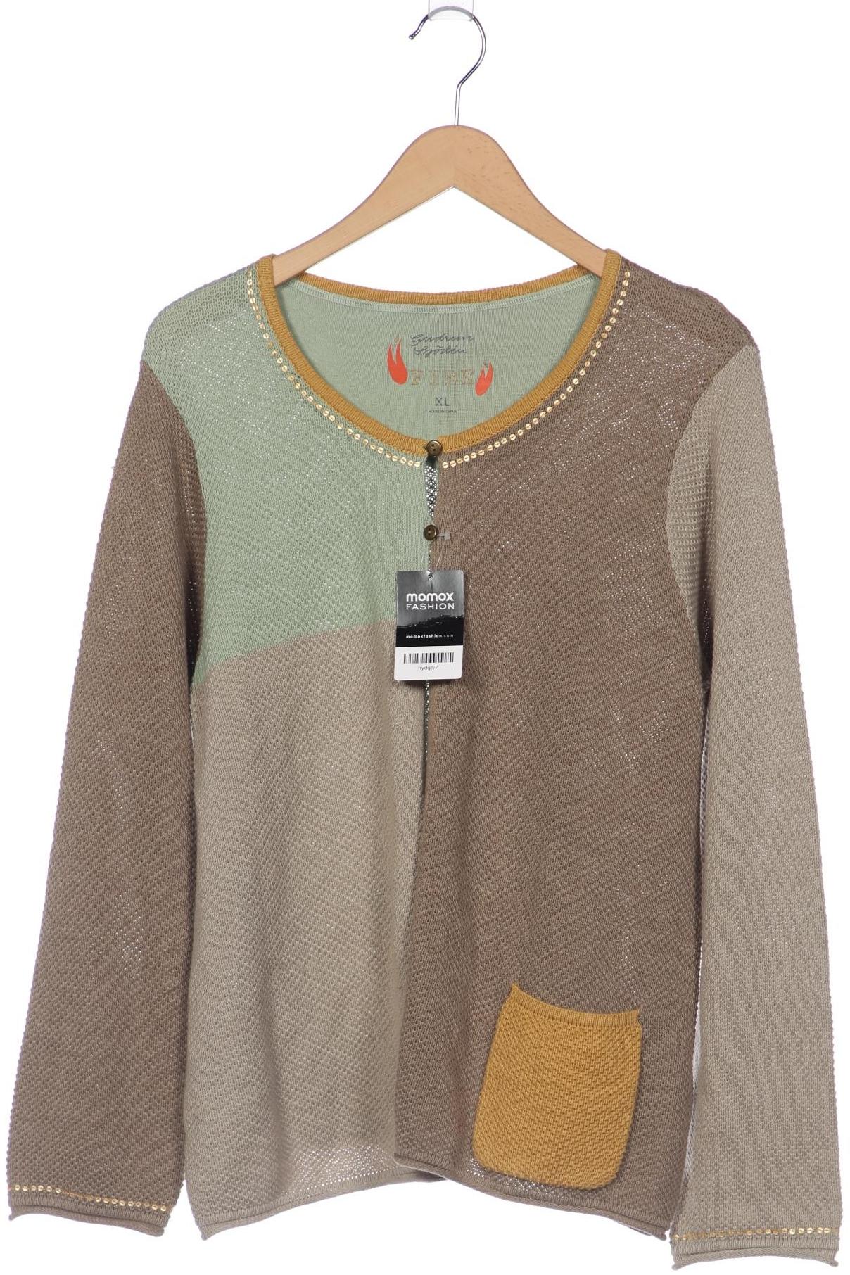

Gudrun Sjödén Damen Strickjacke, beige, Gr. 44
