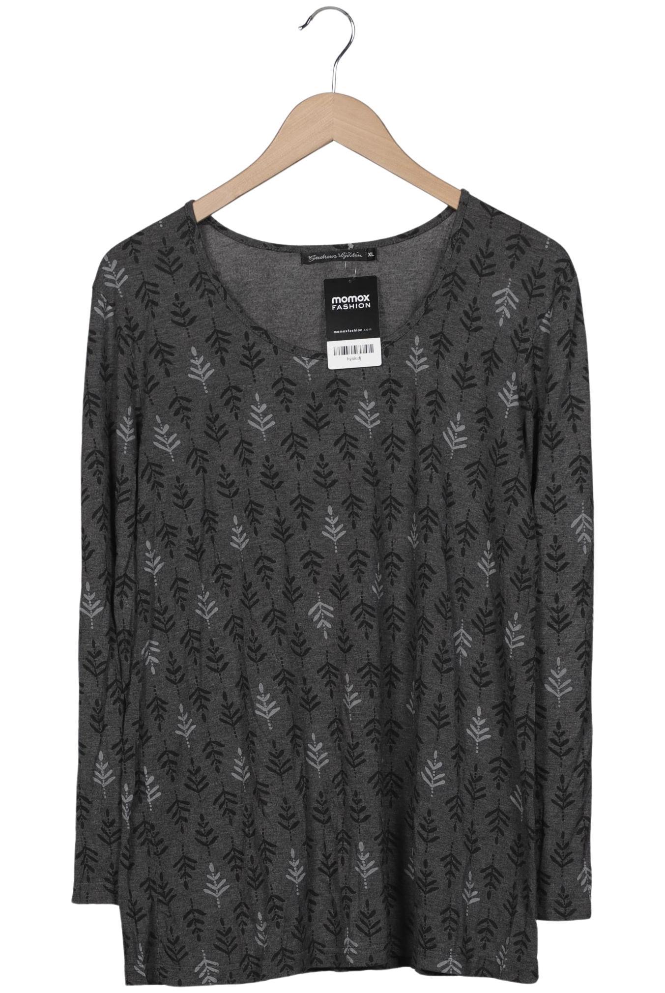 

Gudrun Sjödén Damen Langarmshirt, grau, Gr. 44