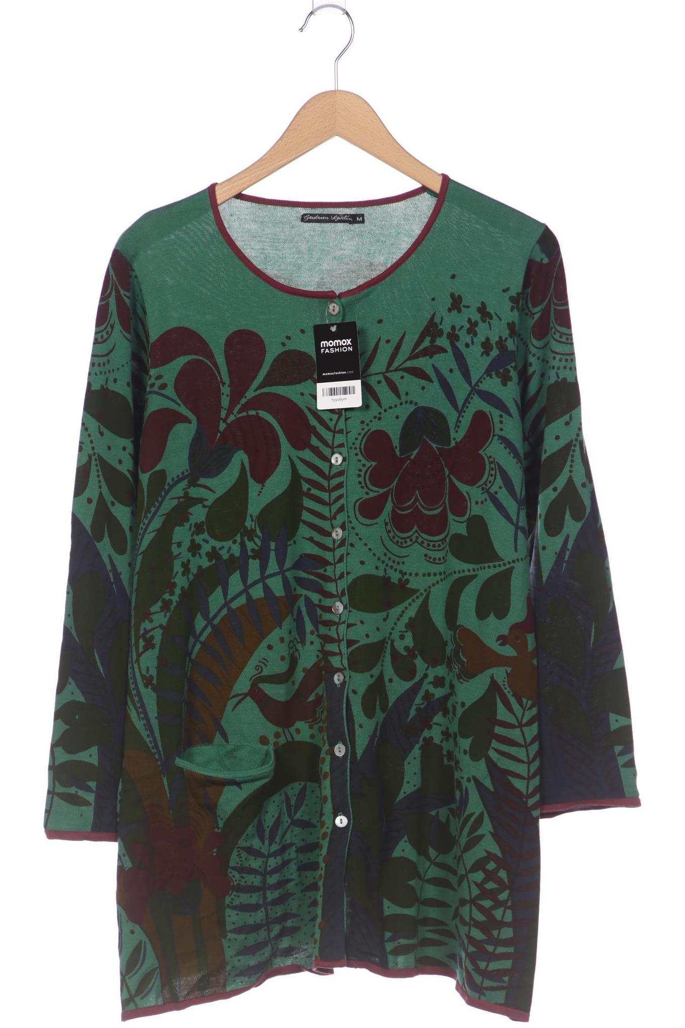 

Gudrun Sjödén Damen Strickjacke, grün, Gr. 38