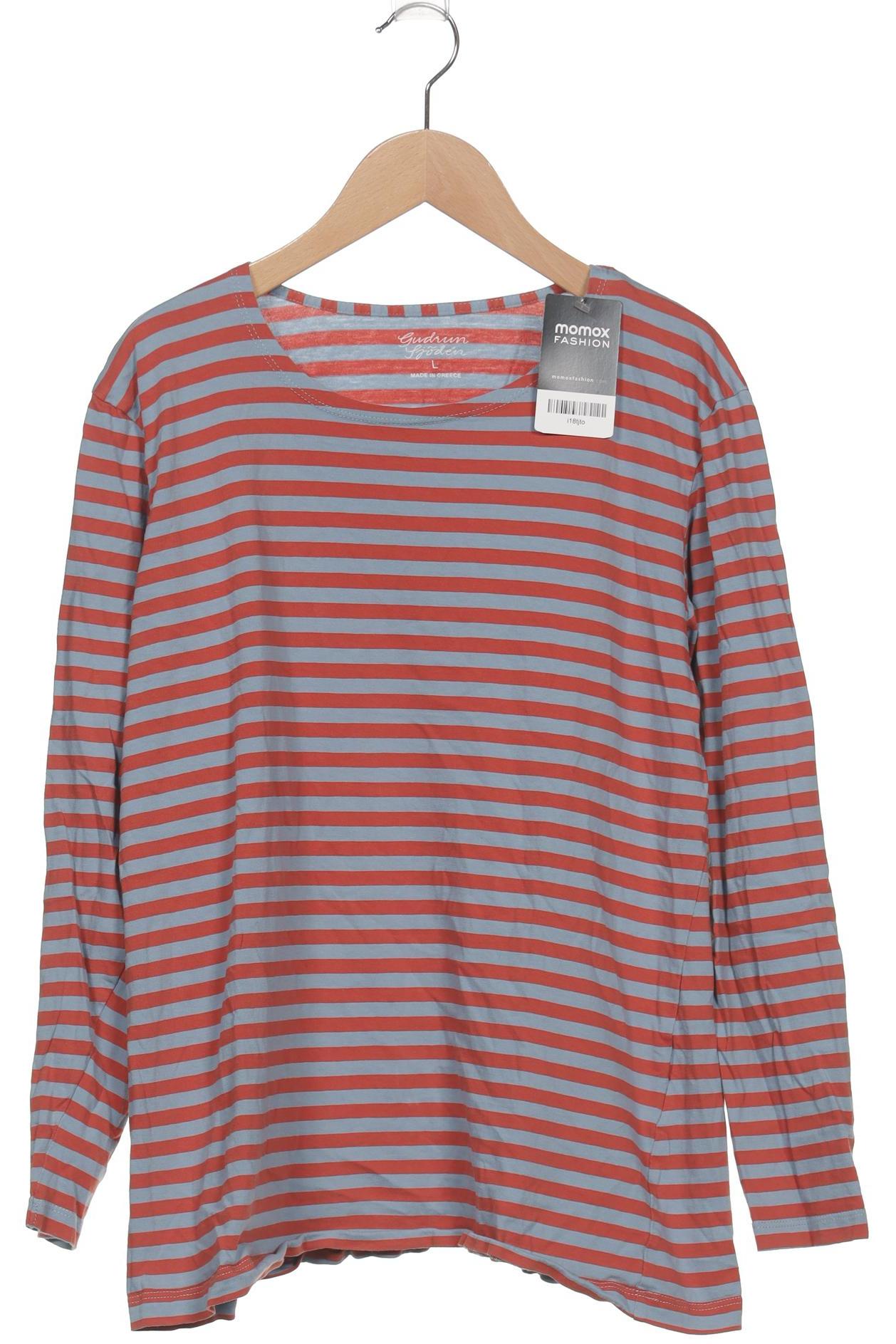 

Gudrun Sjödén Damen Langarmshirt, hellblau, Gr. 42