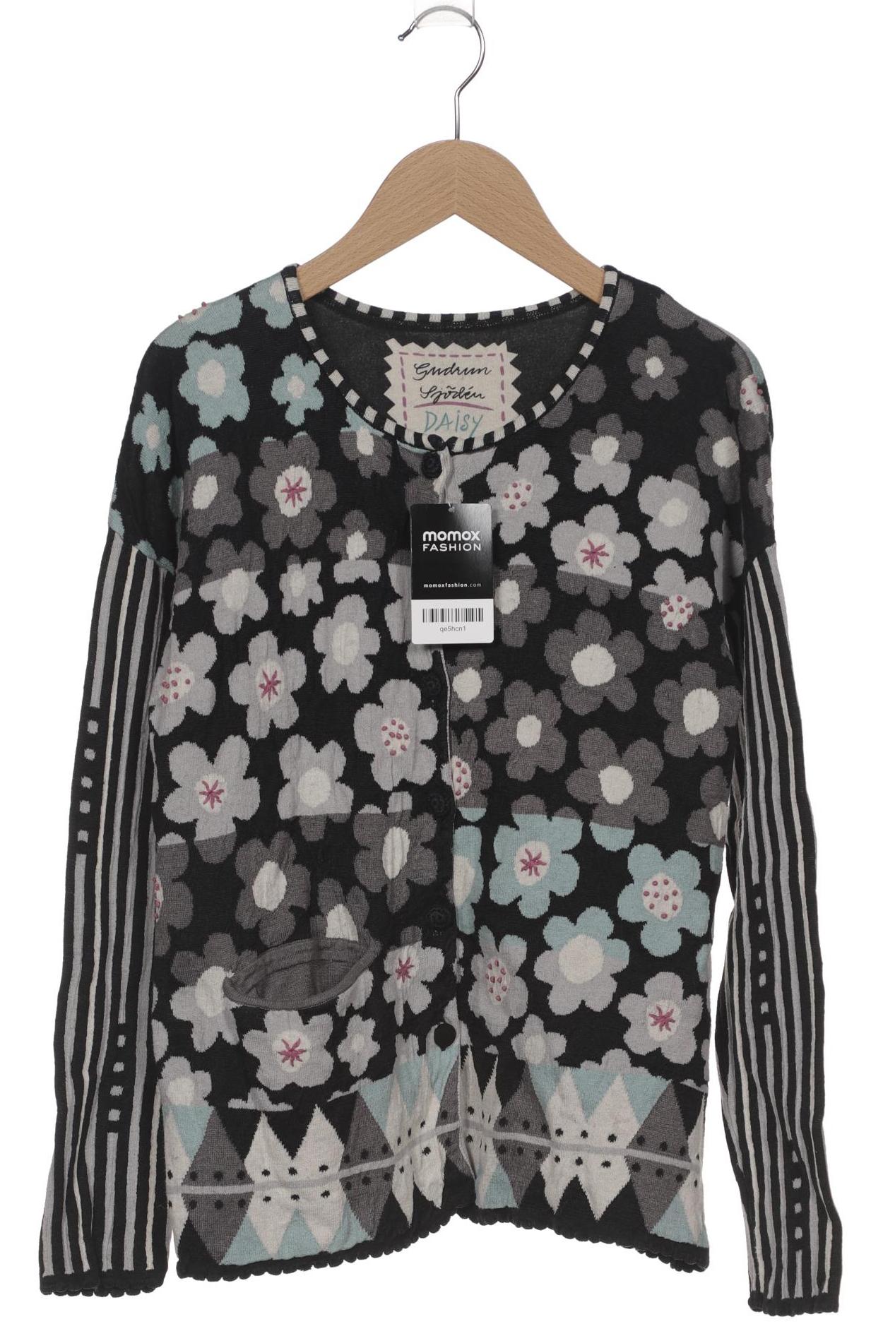 

Gudrun Sjödén Damen Strickjacke, schwarz, Gr. 36
