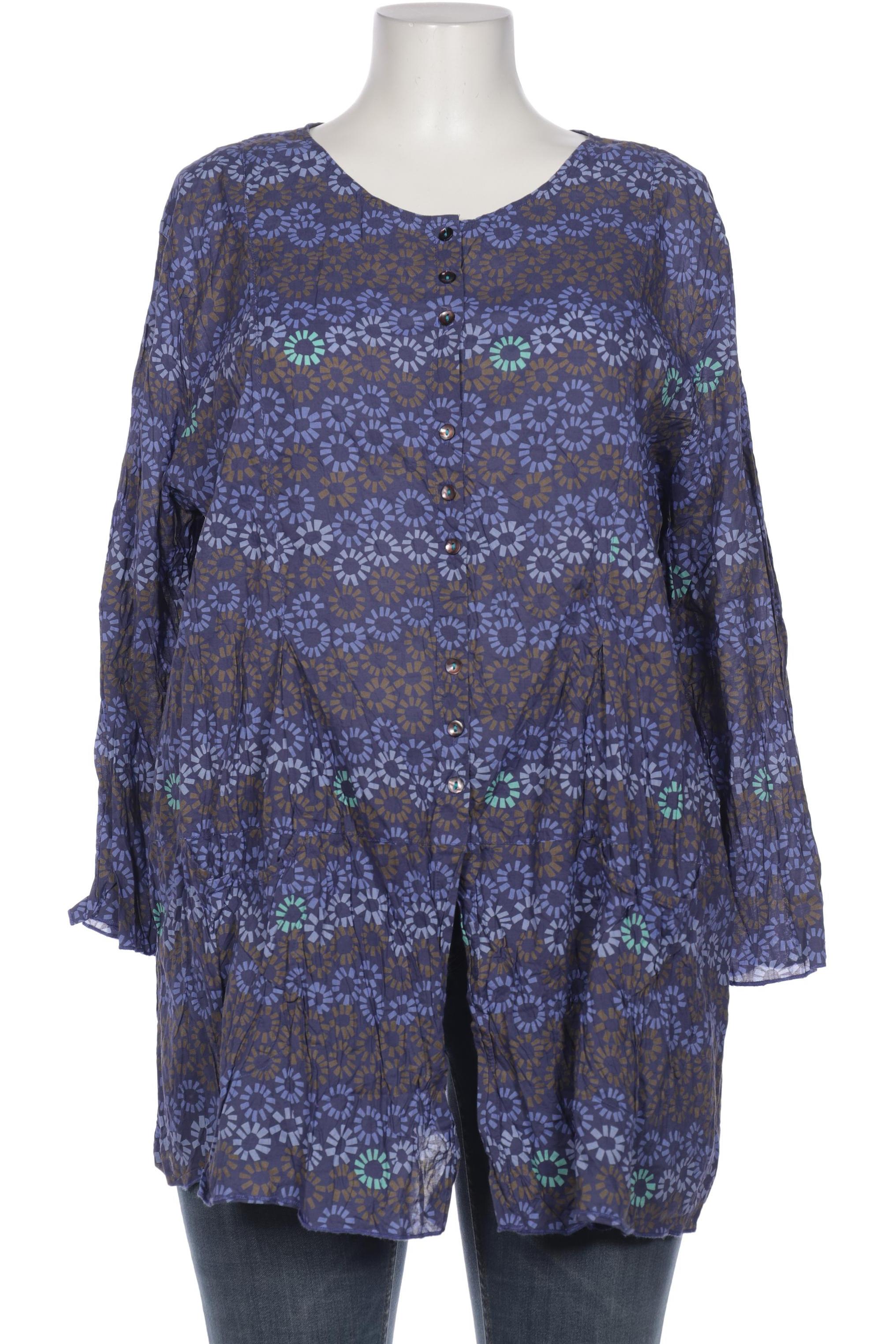 

Gudrun Sjödén Damen Bluse, blau, Gr. 46