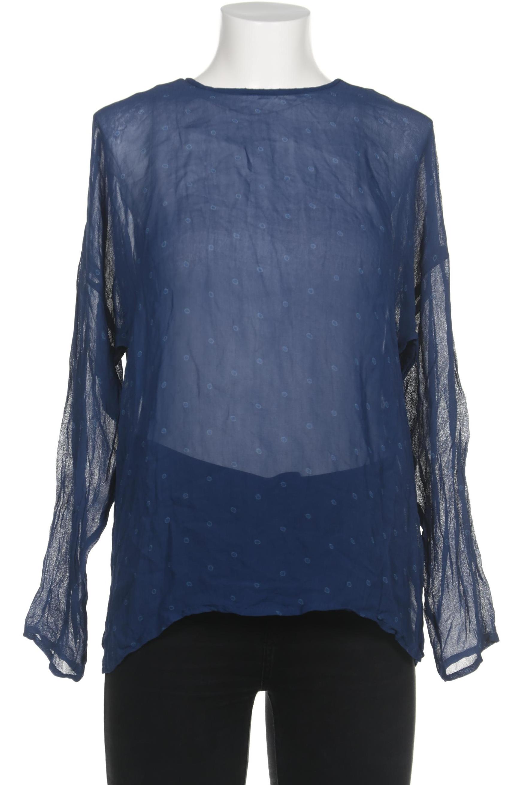 

Gudrun Sjödén Damen Bluse, marineblau, Gr. 42