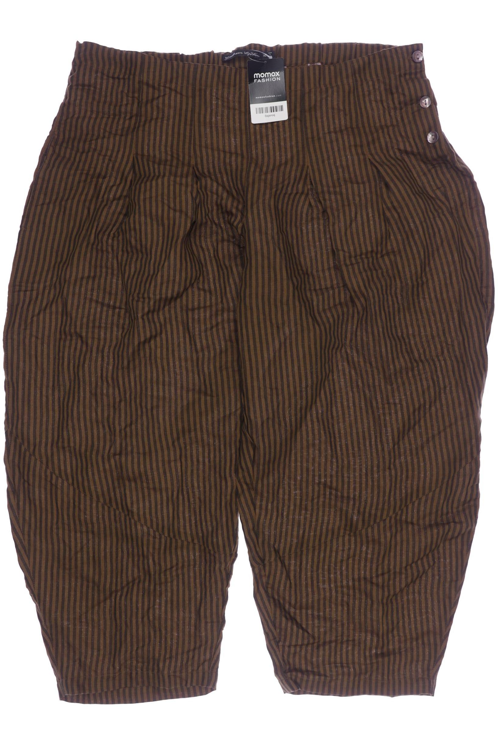 

Gudrun Sjödén Damen Stoffhose, braun, Gr. 0