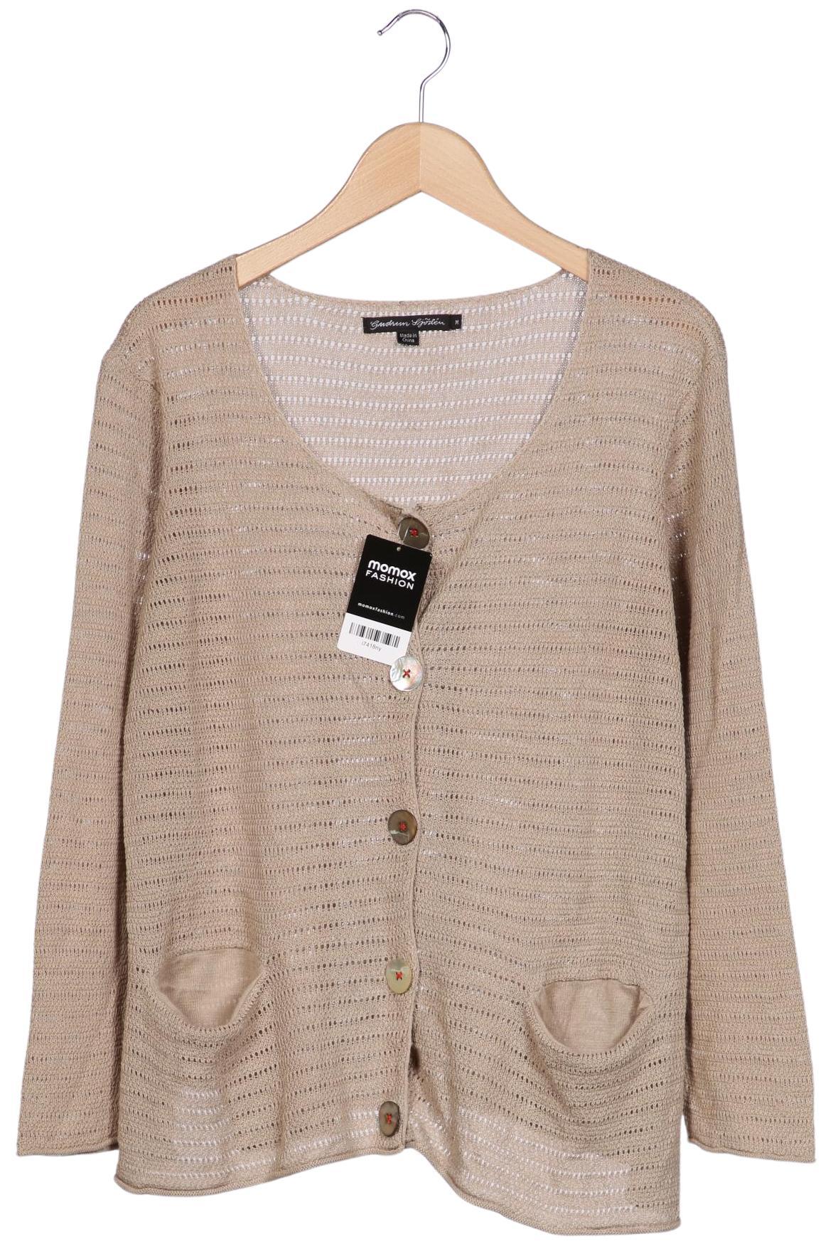 

Gudrun Sjödén Damen Strickjacke, beige, Gr. 38