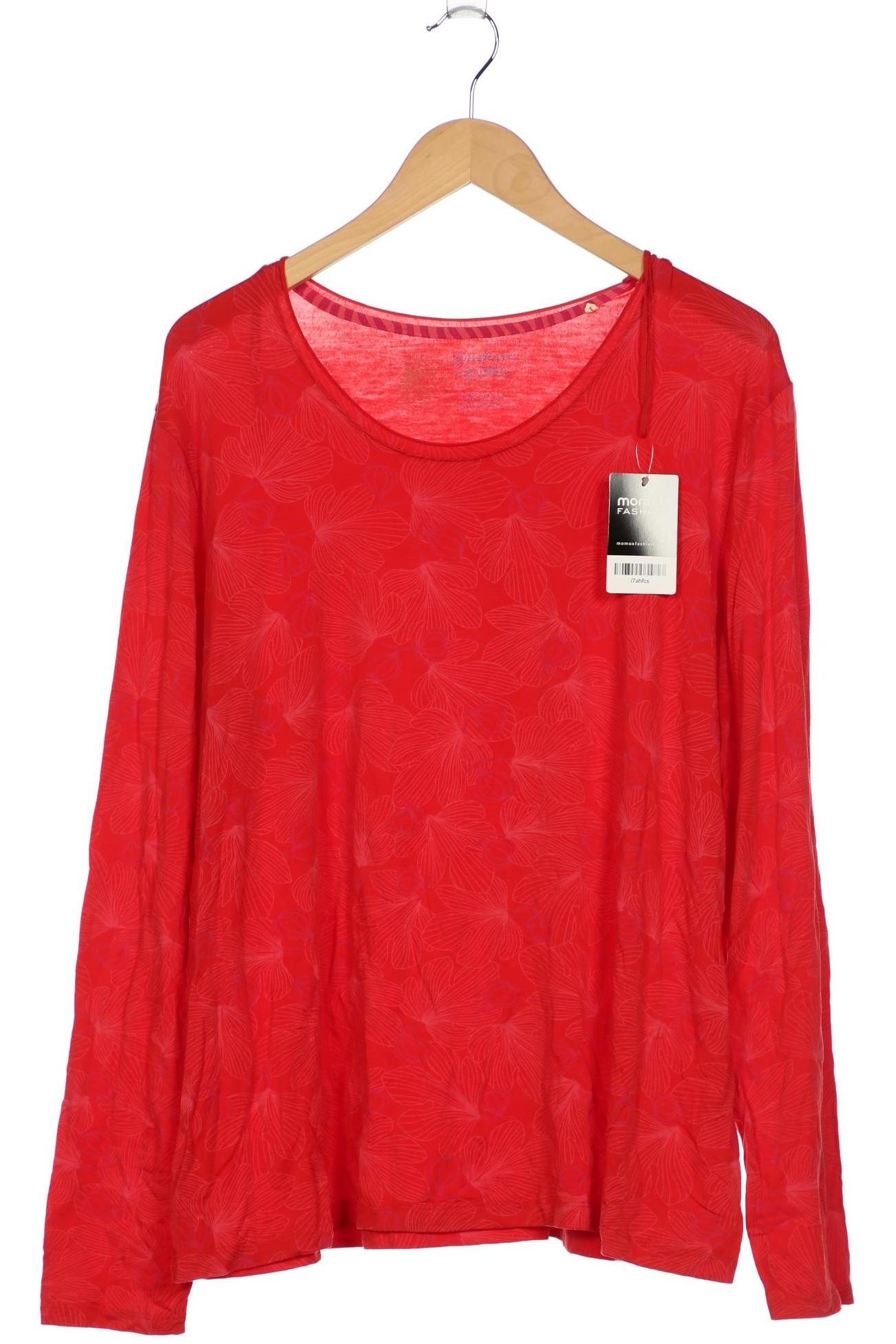 

Gudrun Sjödén Damen Langarmshirt, rot, Gr. 46
