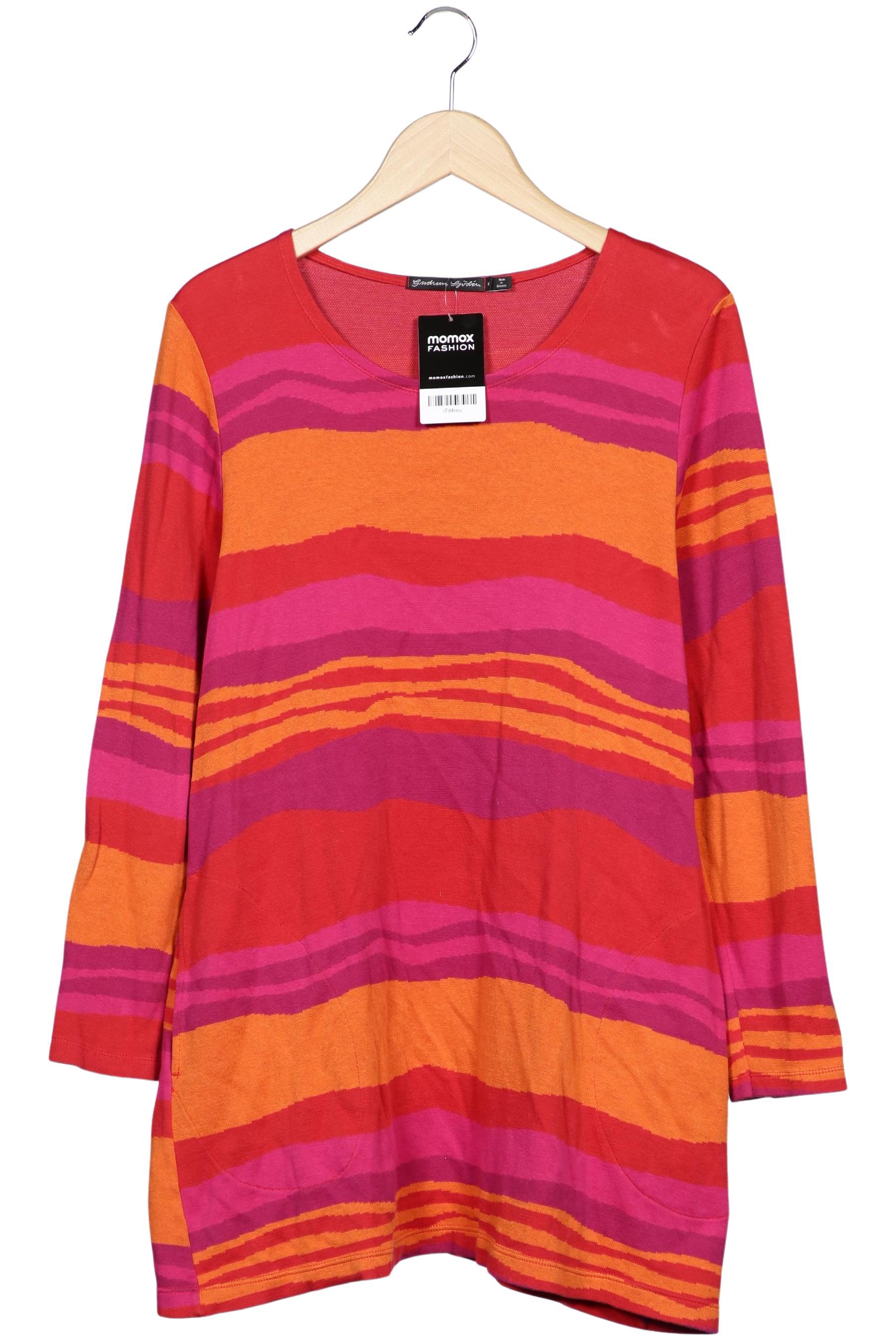 

Gudrun Sjödén Damen Langarmshirt, mehrfarbig, Gr. 38