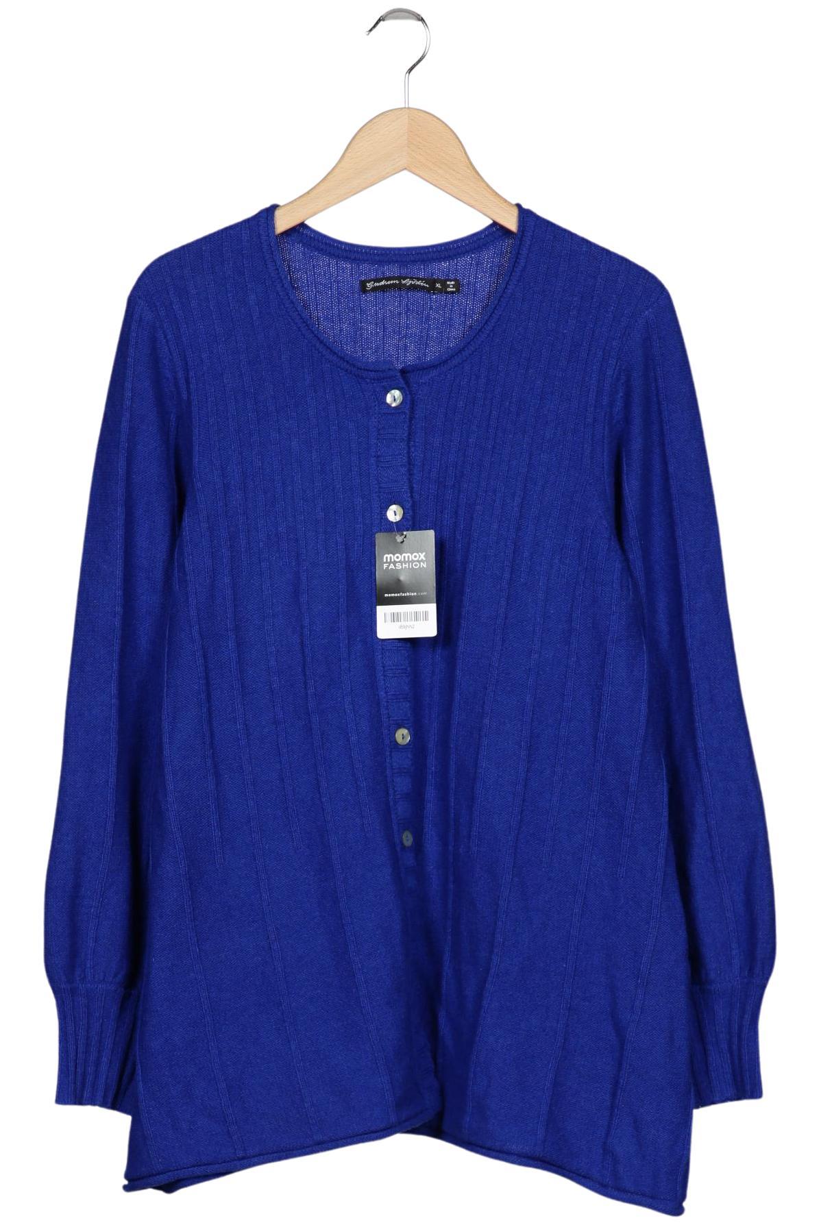 

Gudrun Sjödén Damen Strickjacke, blau, Gr. 44