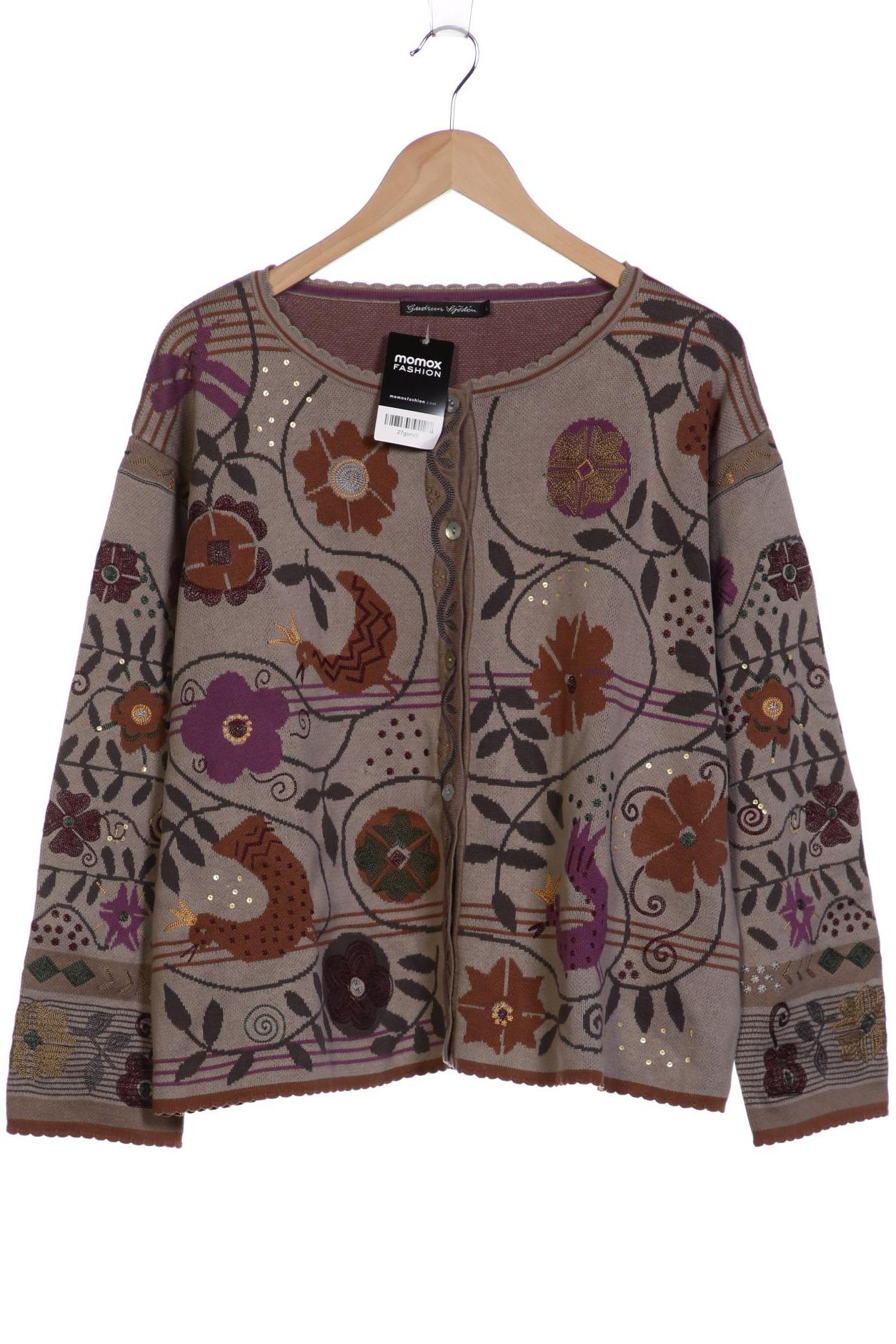 

Gudrun Sjödén Damen Strickjacke, beige, Gr. 42