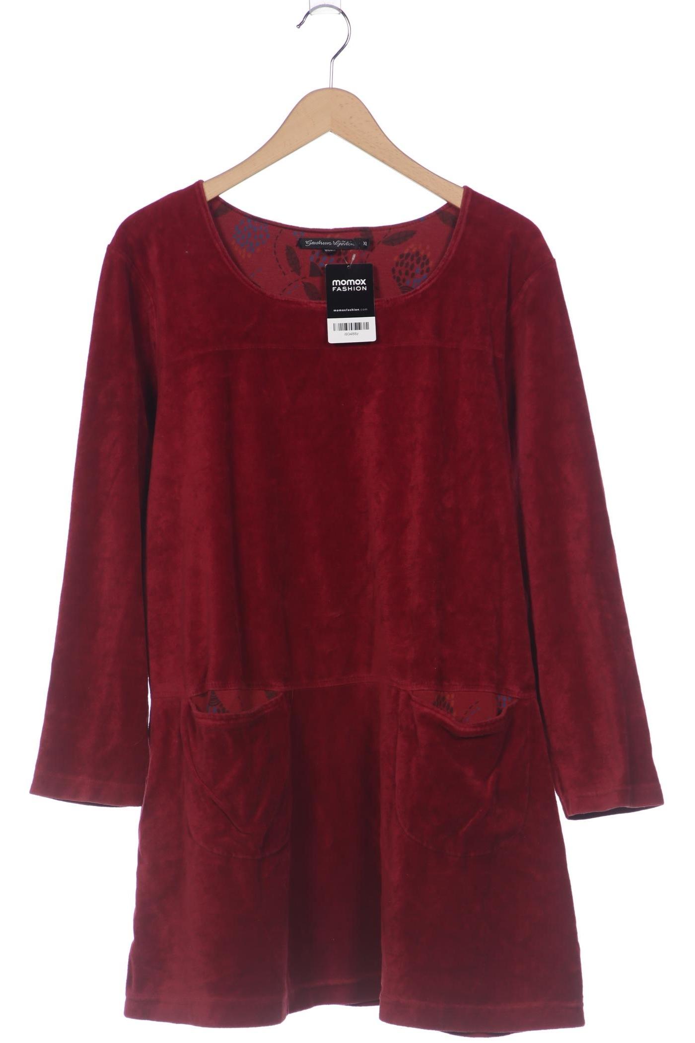 

Gudrun Sjödén Damen Langarmshirt, rot, Gr. 44