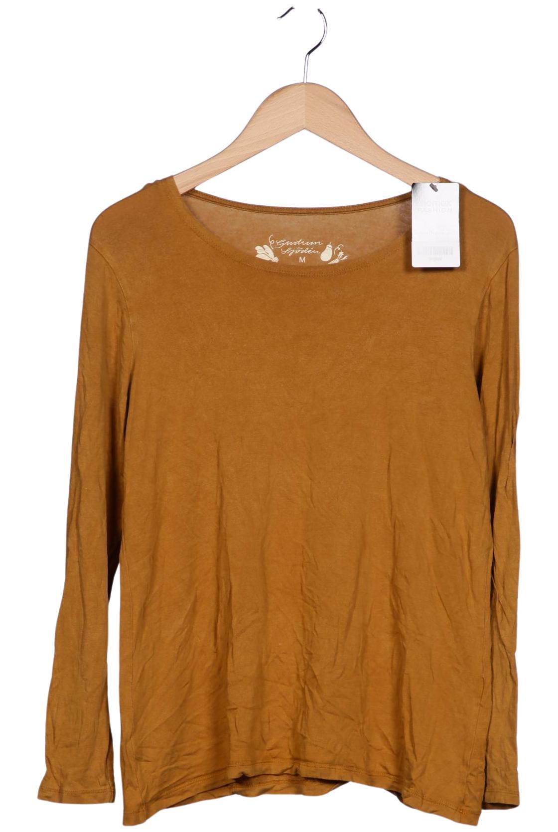 

Gudrun Sjödén Damen Langarmshirt, braun, Gr. 38